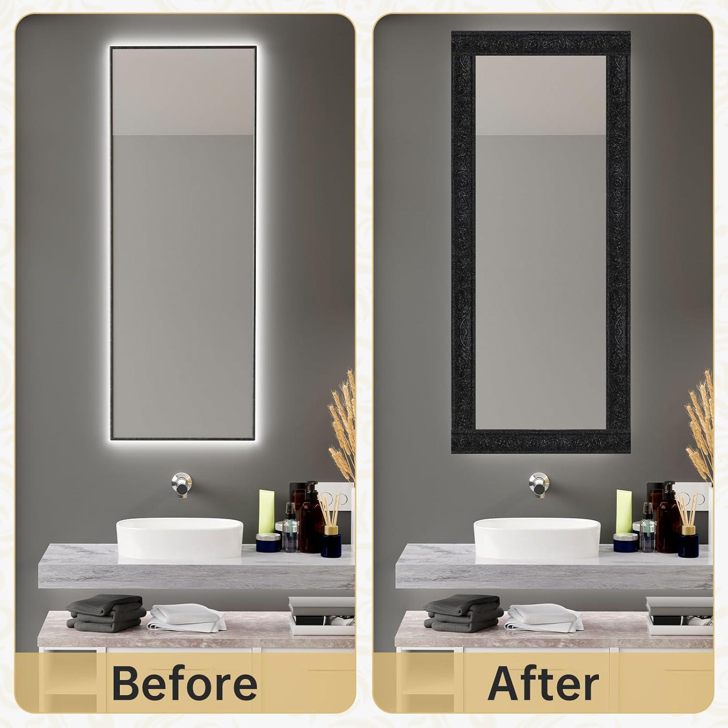 Moldura de Espuma Autoadhesiva Glavatrix 4 cm x 4.6 m Negra