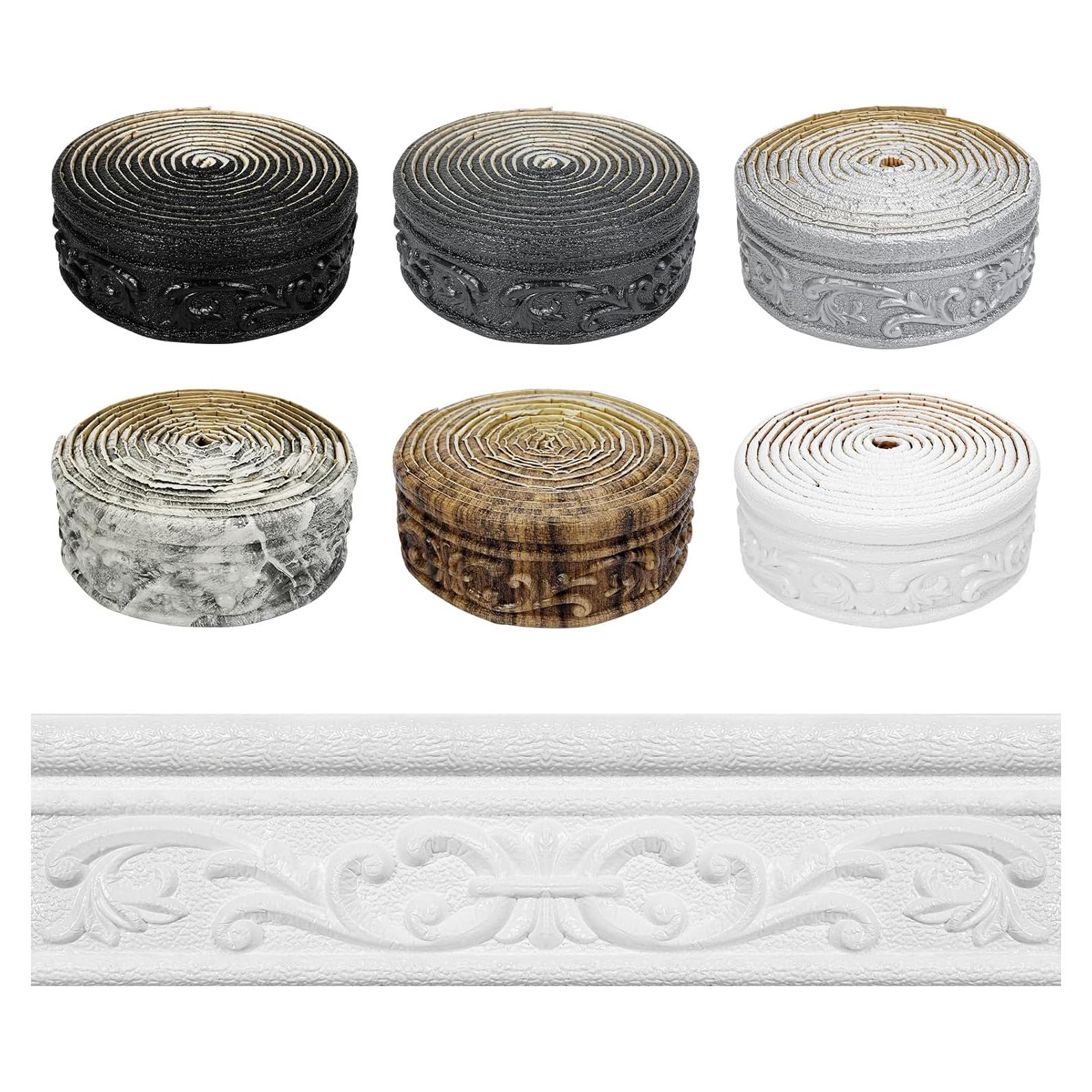 Frontera de Papel Tapiz Autoadhesiva Orgthin 228.6x7.87cm