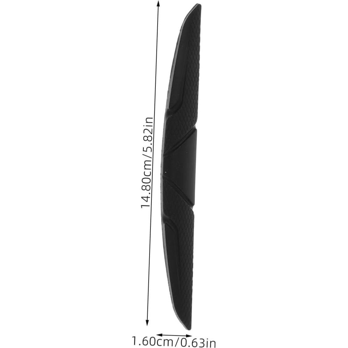 MAGICLULU Protector de Puertas de Auto 6pcs Silicona Negra