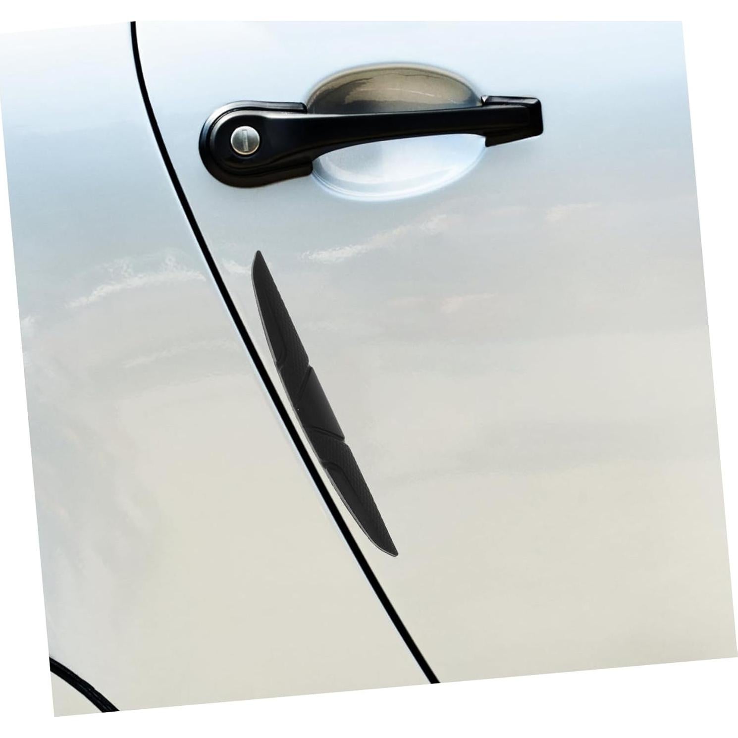 MAGICLULU Protector de Puertas de Auto 6pcs Silicona Negra