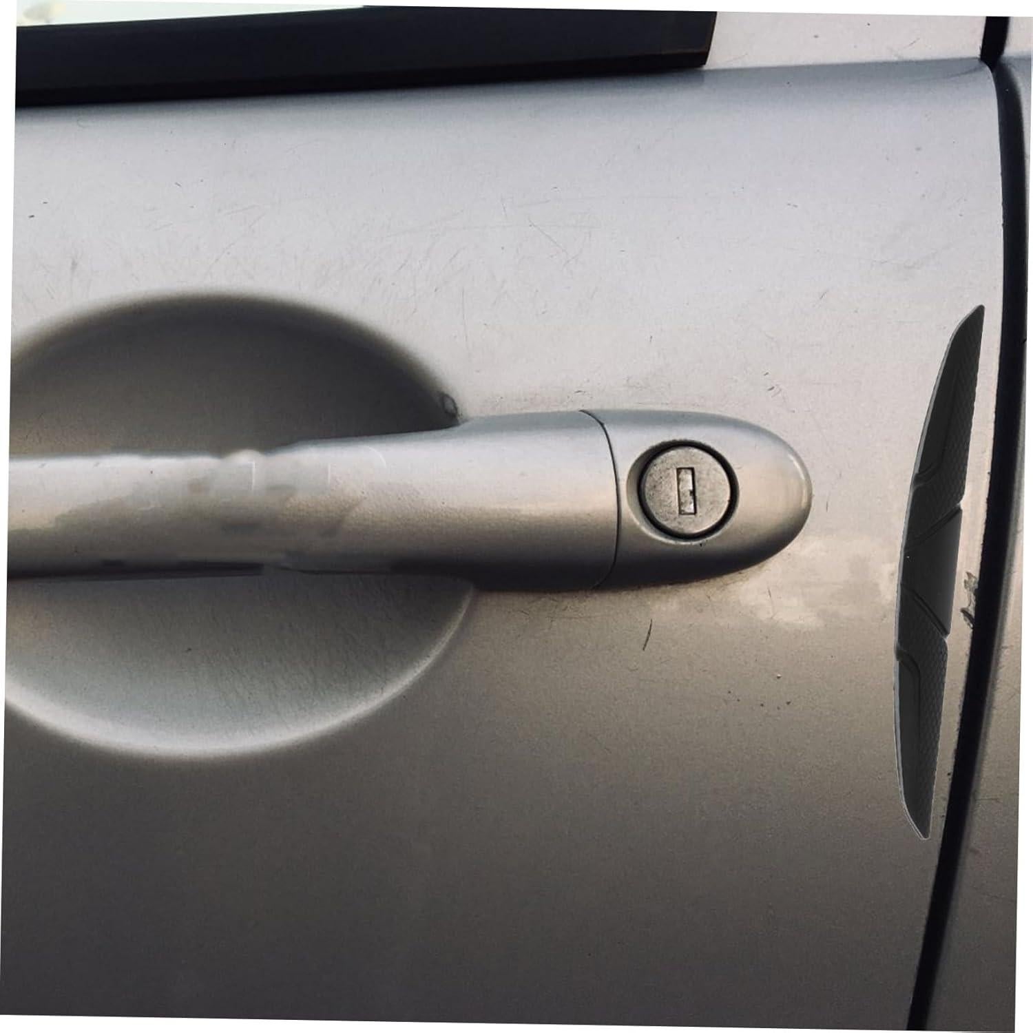 MAGICLULU Protector de Puertas de Auto 6pcs Silicona Negra