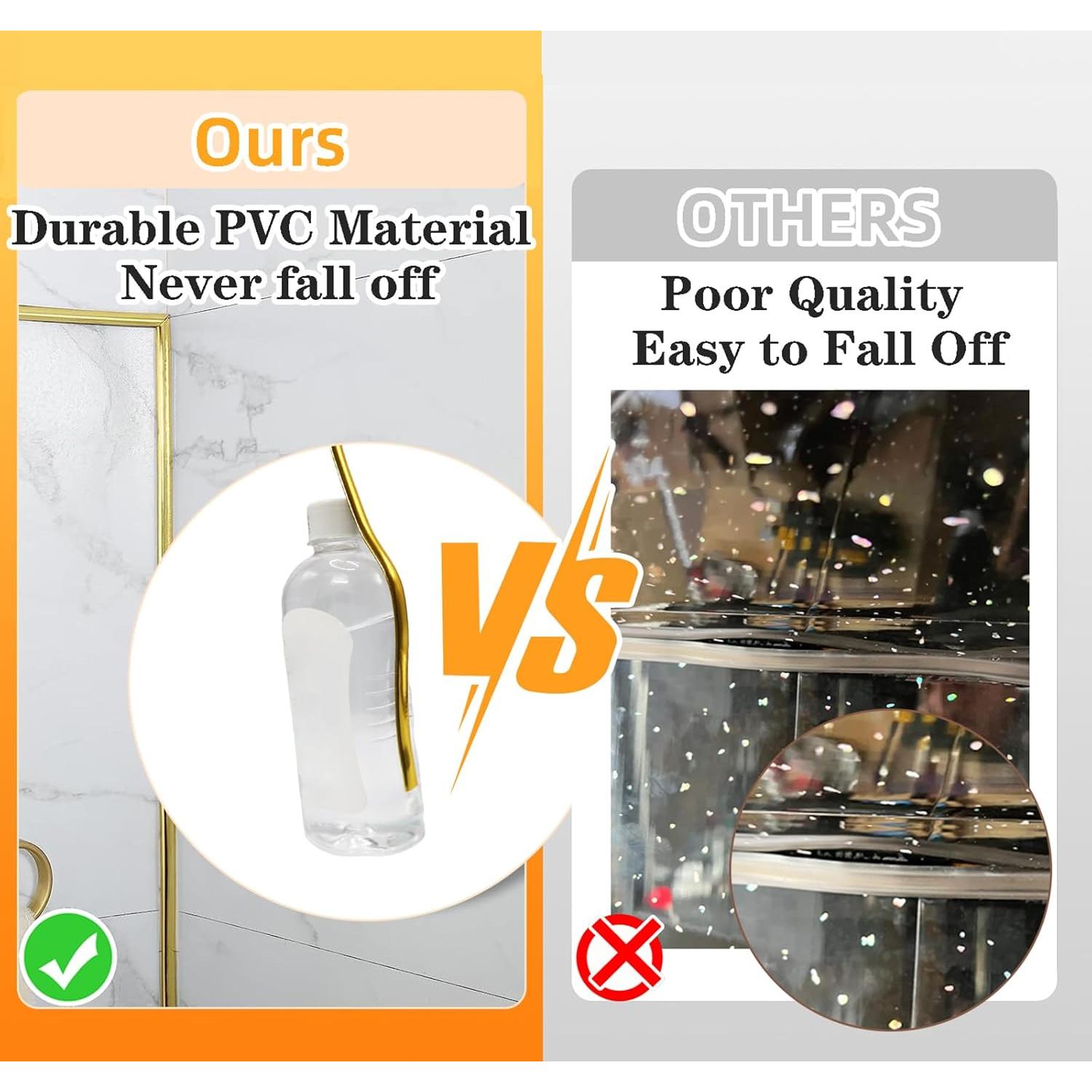 Moldura Autoadhesiva Dorada Faoaatin 3.05m para Pared y Techo