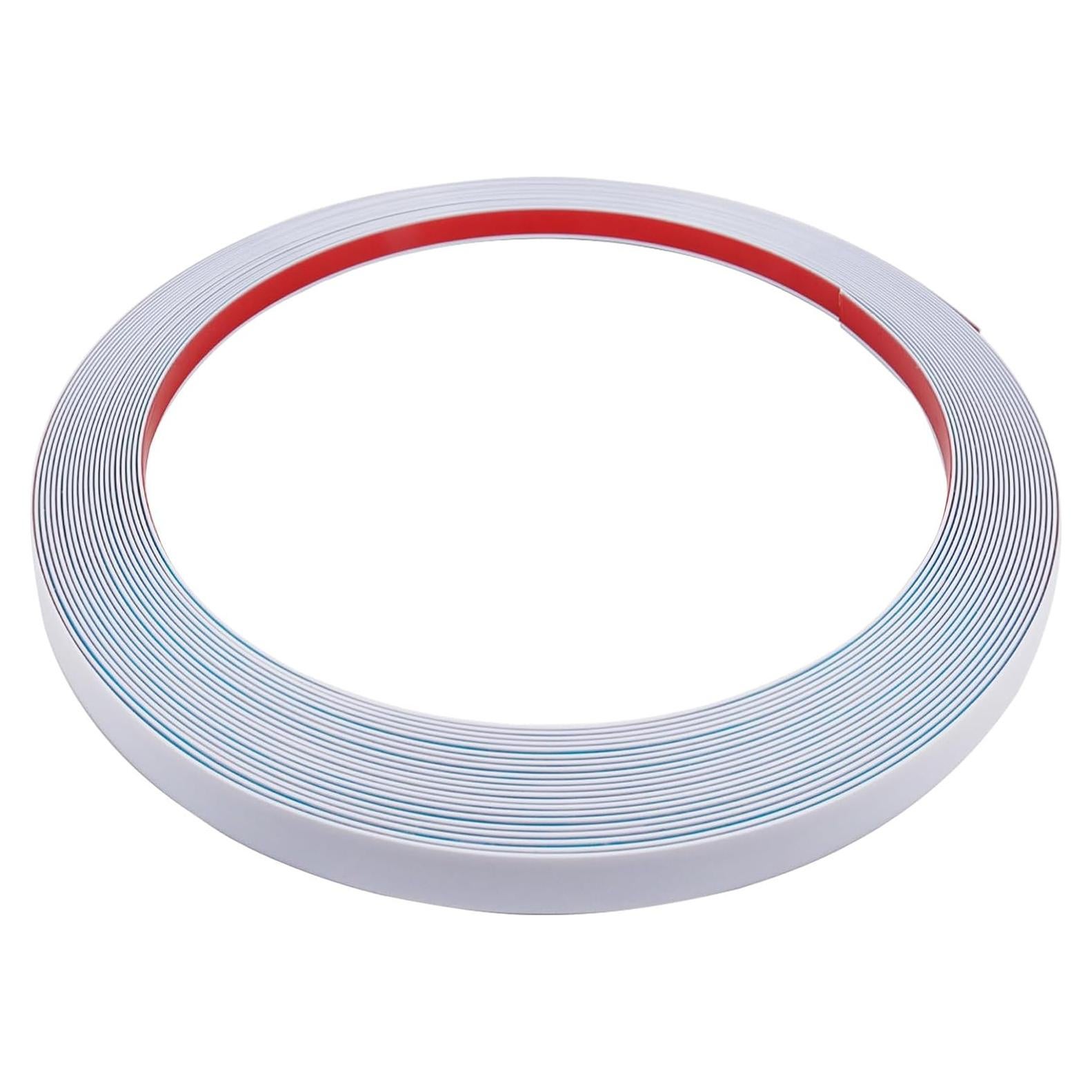 Moldura de Pared Autoadhesiva PVC 2.99m Blanca Impermeable