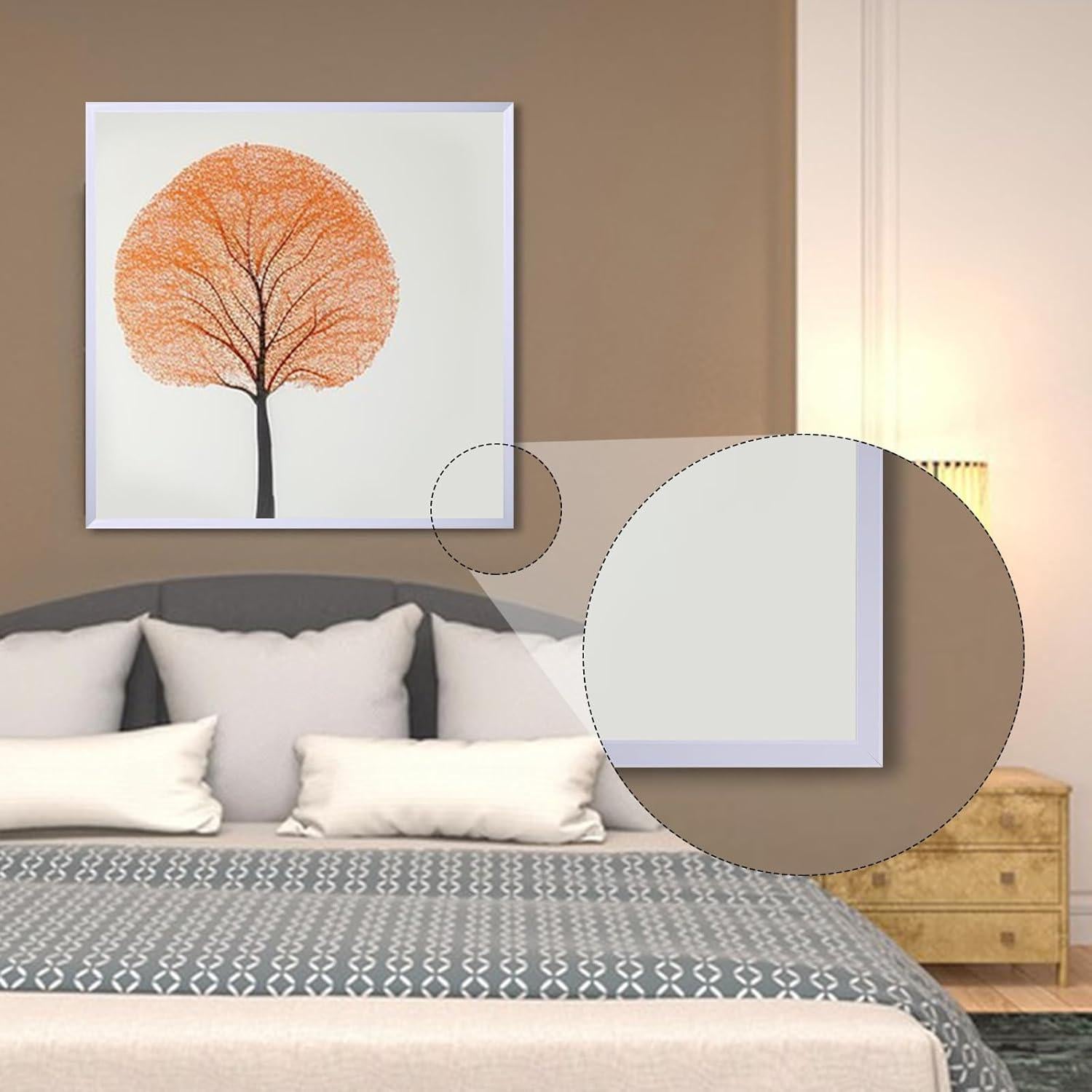 Moldura de Pared Autoadhesiva PVC 2.99m Blanca Impermeable