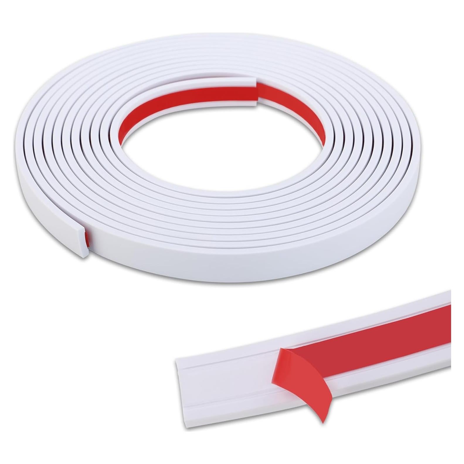 Moldura autoadhesiva Soengsau 3.05m PVC blanco para azulejos