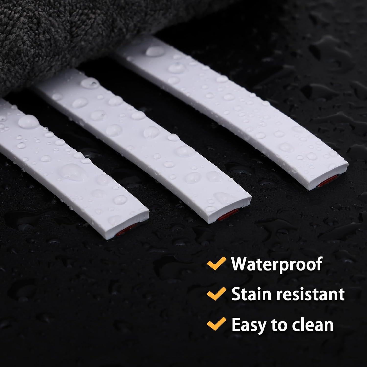 Moldura autoadhesiva Soengsau 3.05m PVC blanco para azulejos