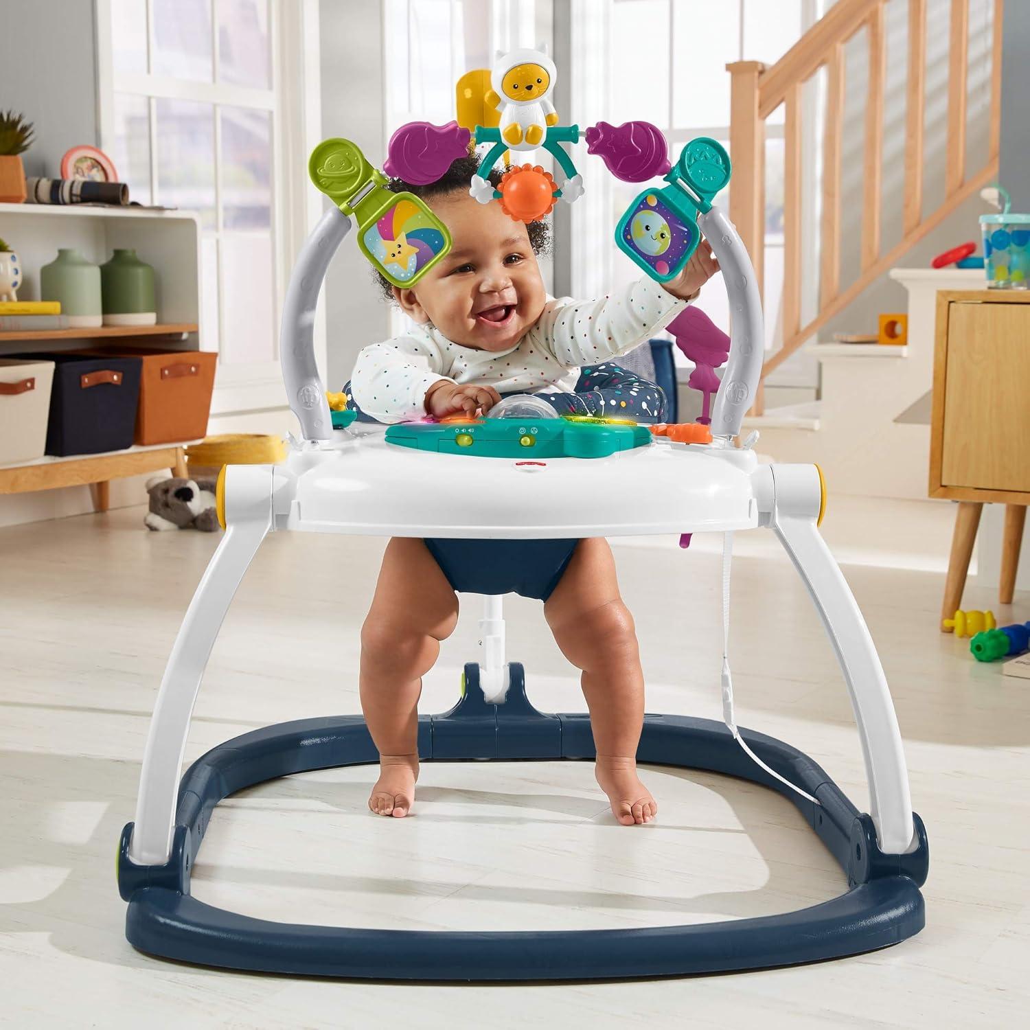 Jumperoo Fisher-Price Astro Kitty Bouncer 5.5 kg Luces Sonidos