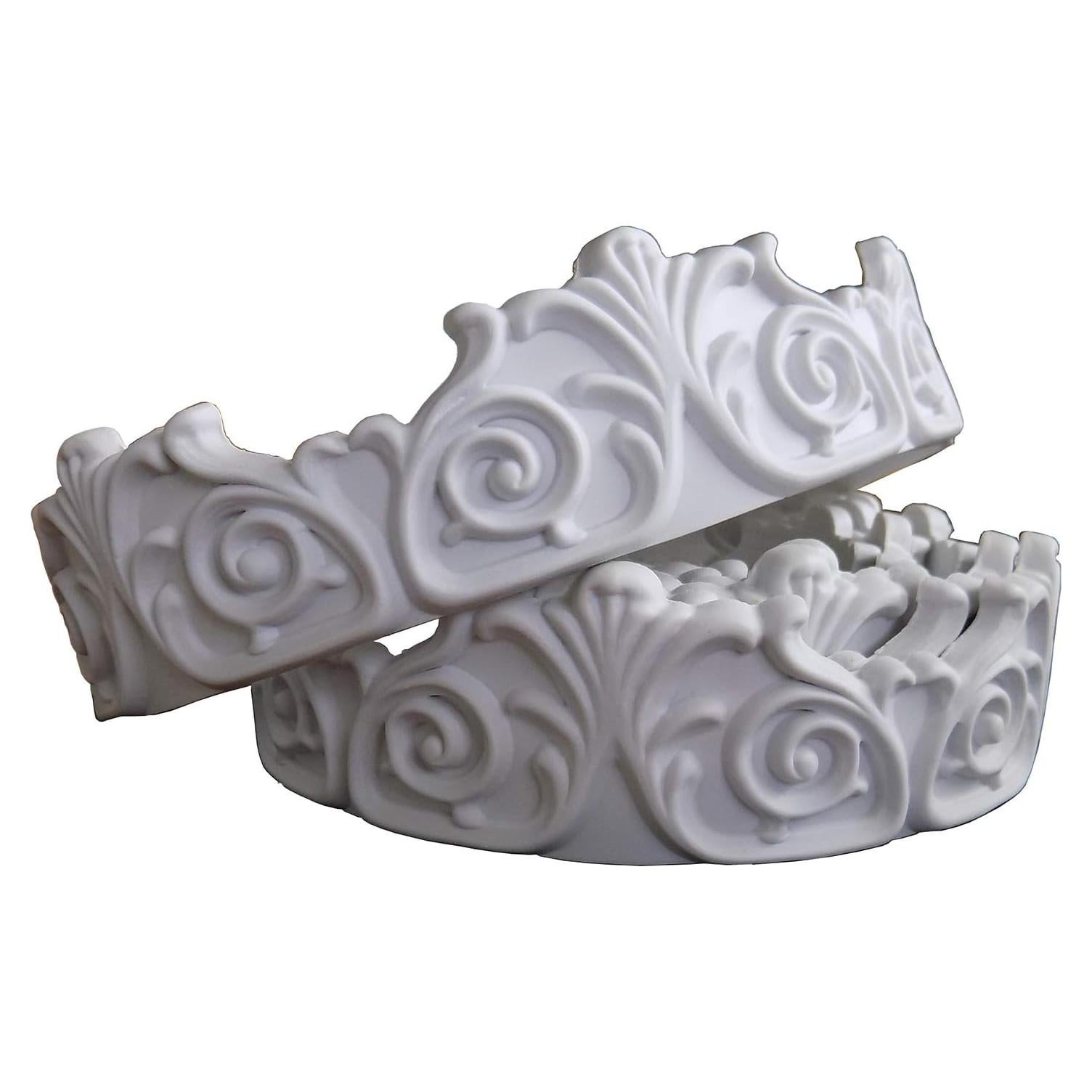 Moldura de Corona Flexible Zhangbl 292.1 cm Floral Vintage