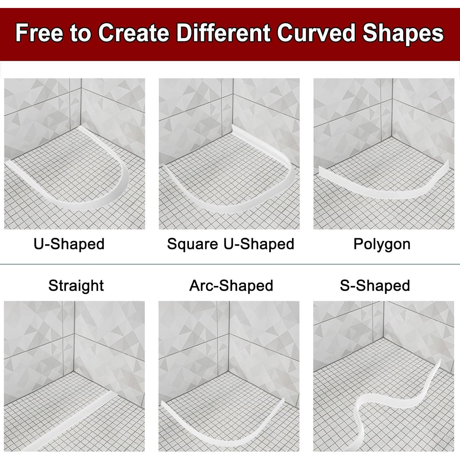 Moldura Flexible Autoadhesiva uxcell 5m Silicona Café