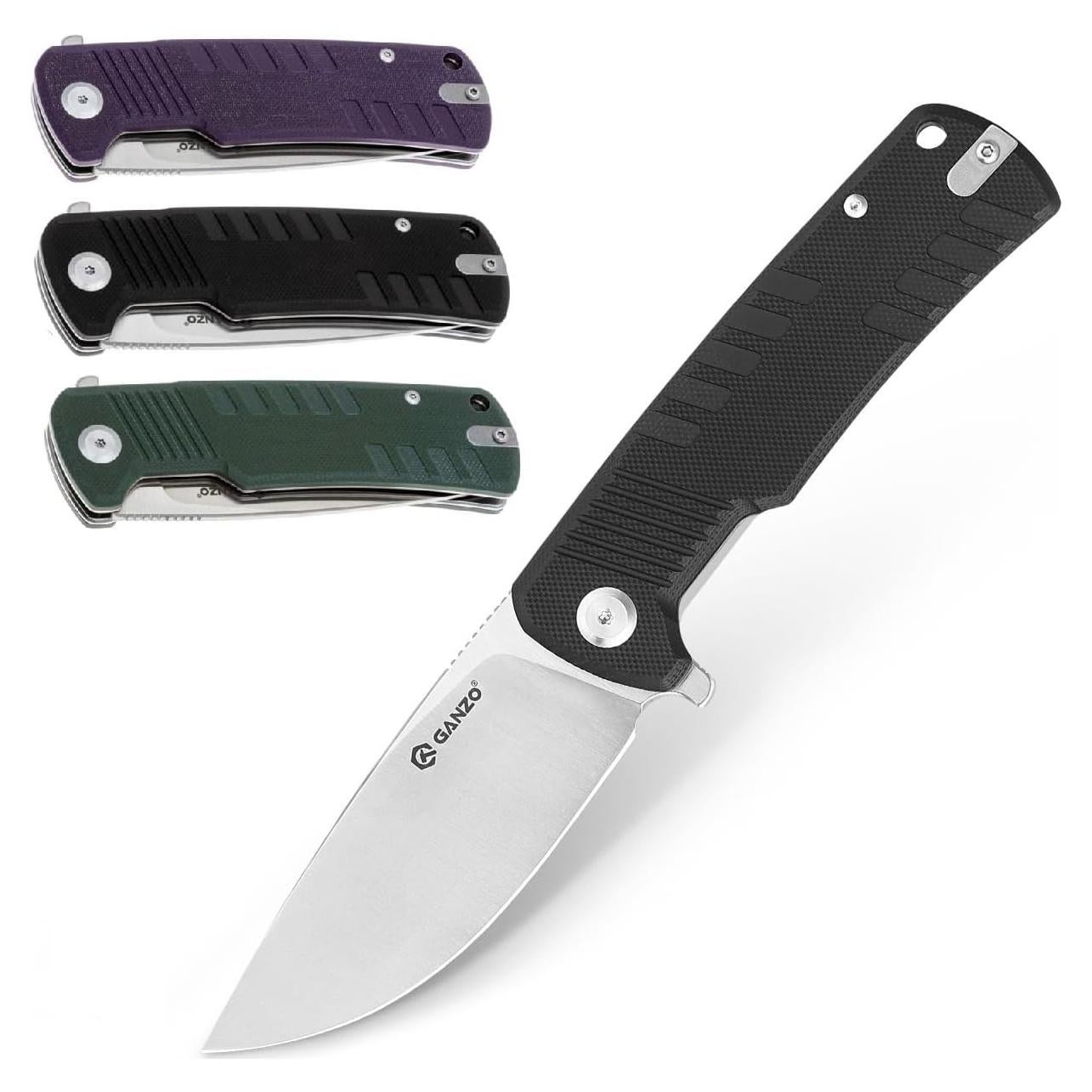 Cuchillo Plegable Ganzo G769-BK Acero D2 Mango G10 20.3cm