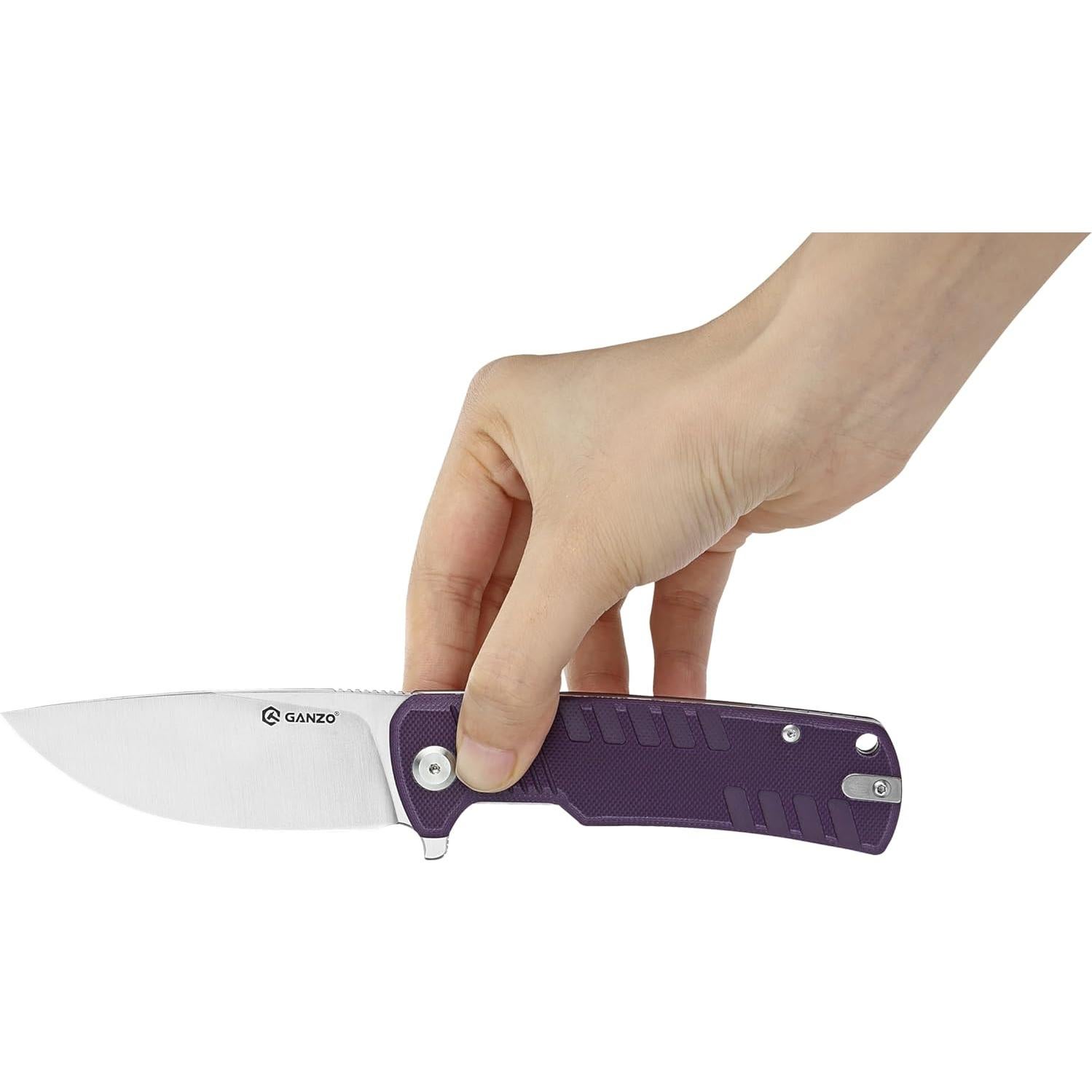 Cuchillo Plegable Ganzo G769-BK Acero D2 Mango G10 20.3cm