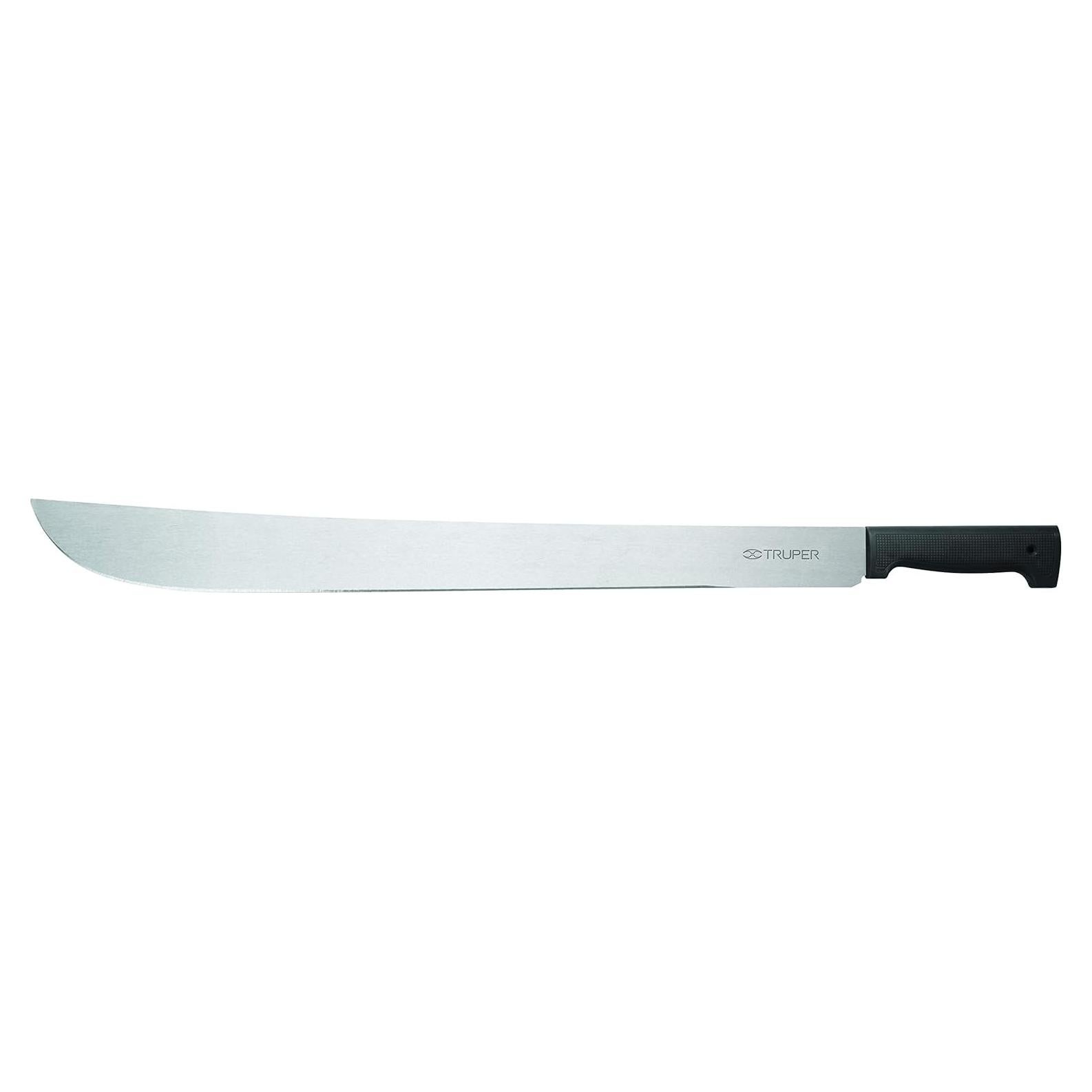 Machete Truper T-460-20B de Mango Negro 51 cm