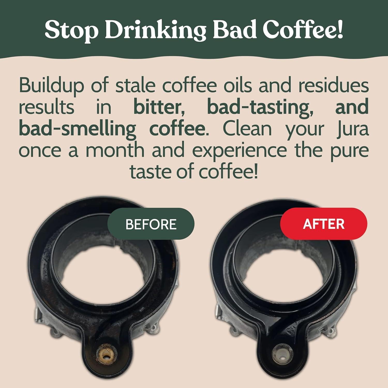 Tabletas de limpieza Roobi para máquinas Jura - 24 unidades