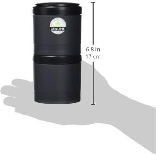 Frascos de Almacenamiento BlenderBottle ProStak 250cc 2-Pak Negro