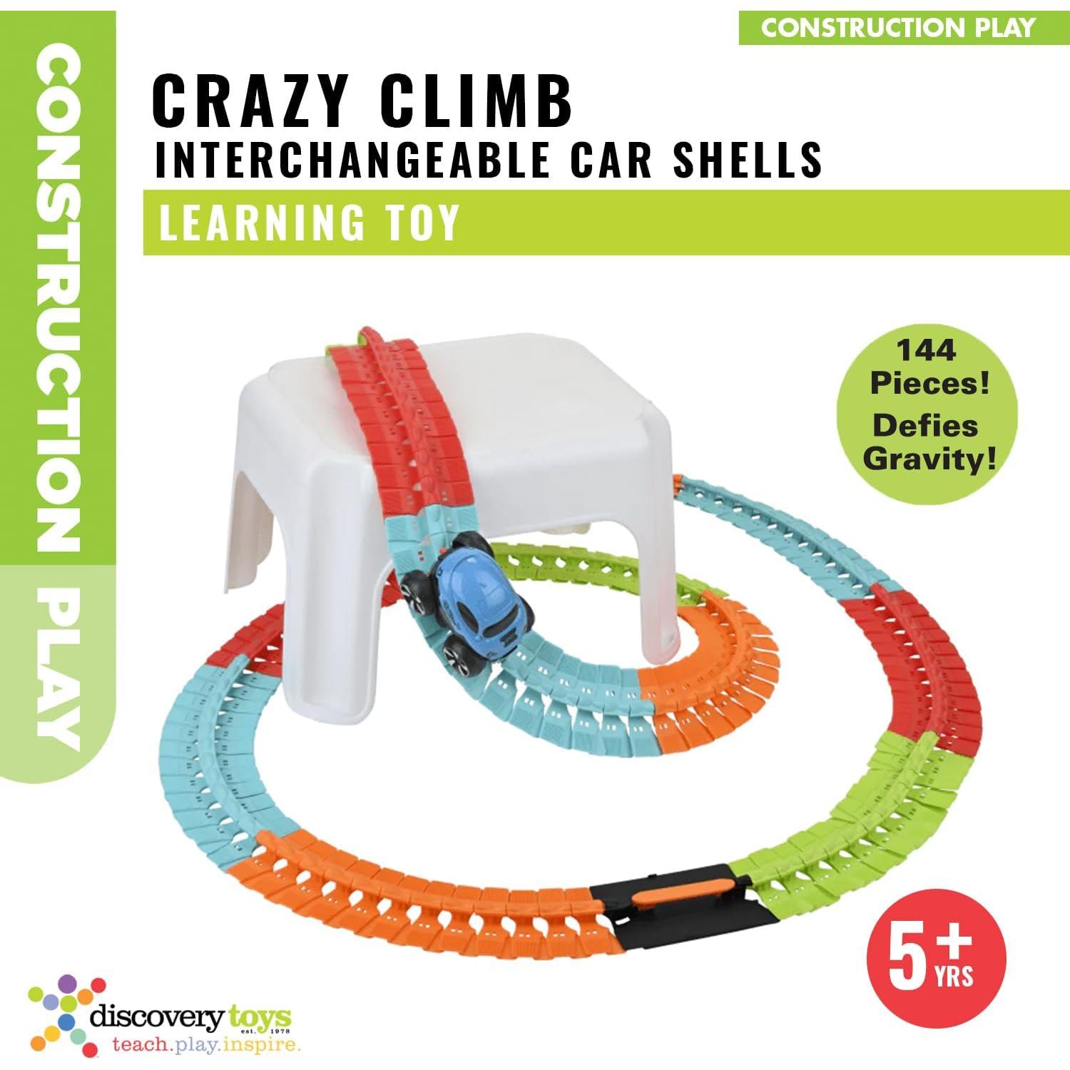 Pista de Carros Discovery Toys Crazy Climb Track LED 1.05 kg