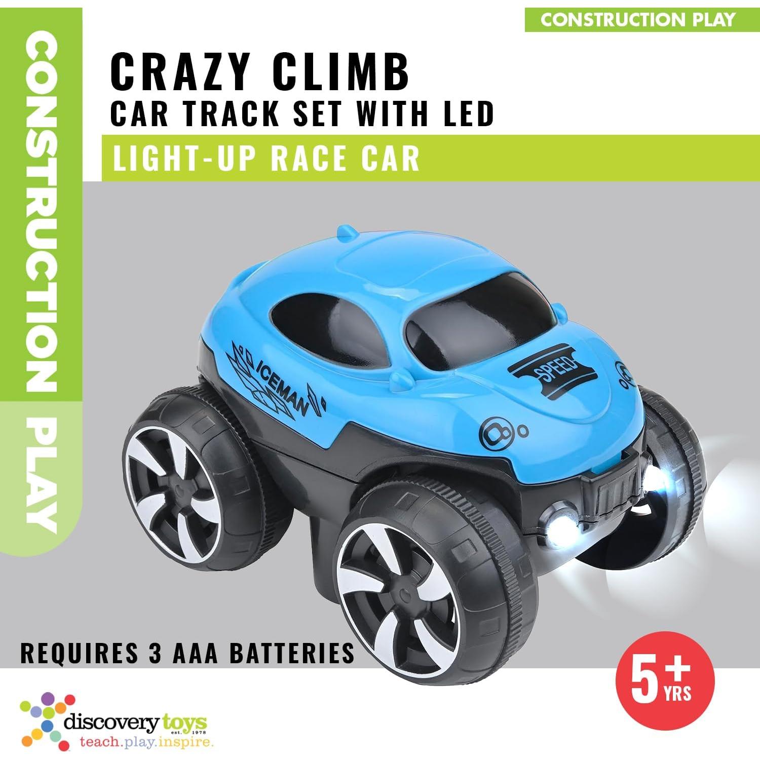 Pista de Carros Discovery Toys Crazy Climb Track LED 1.05 kg