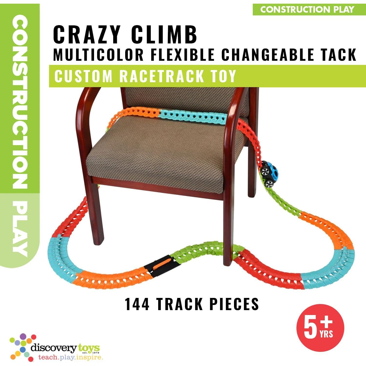 Pista de Carros Discovery Toys Crazy Climb Track LED 1.05 kg