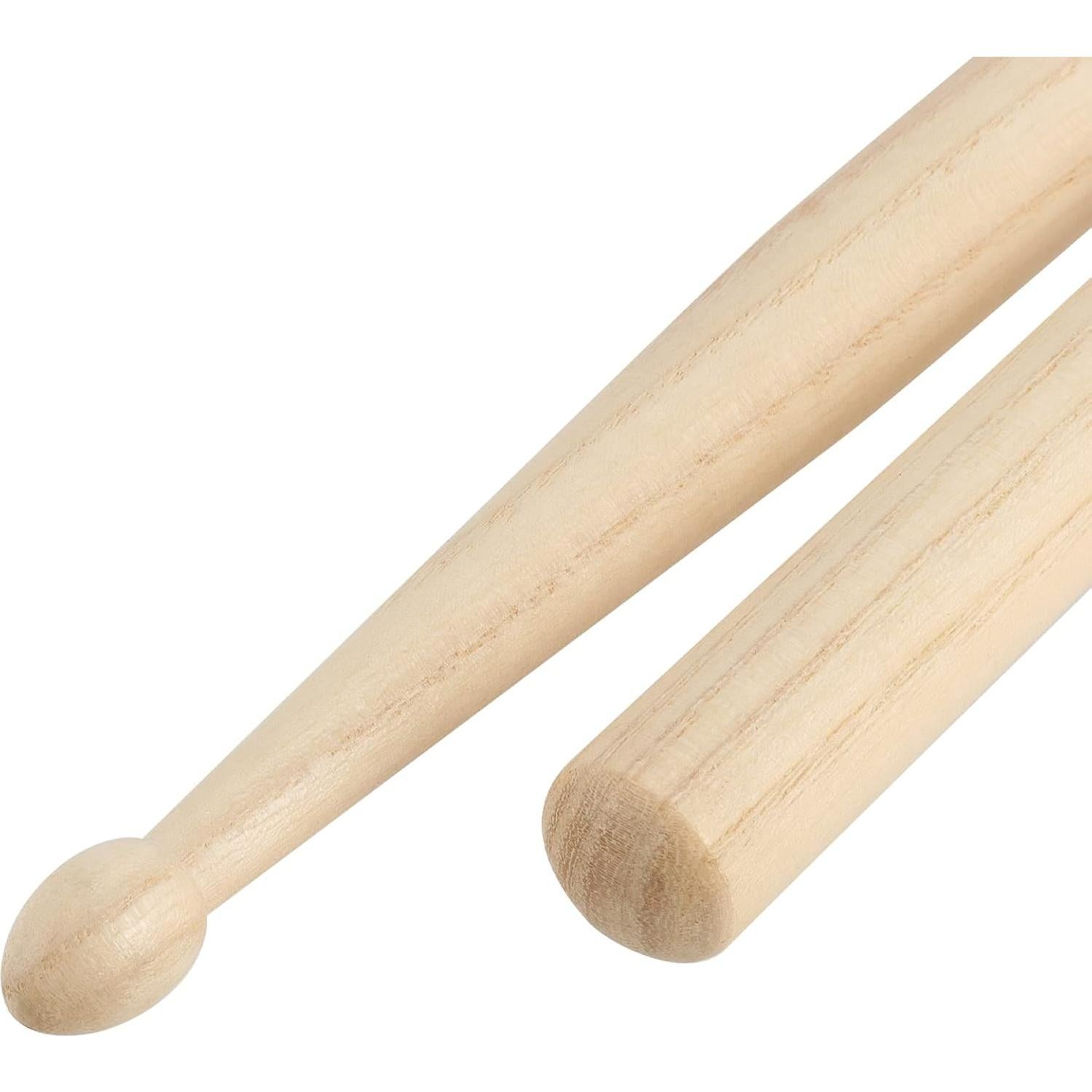 Palos de Batería JEUIHAU 5A Madera de Arce 25 Pares