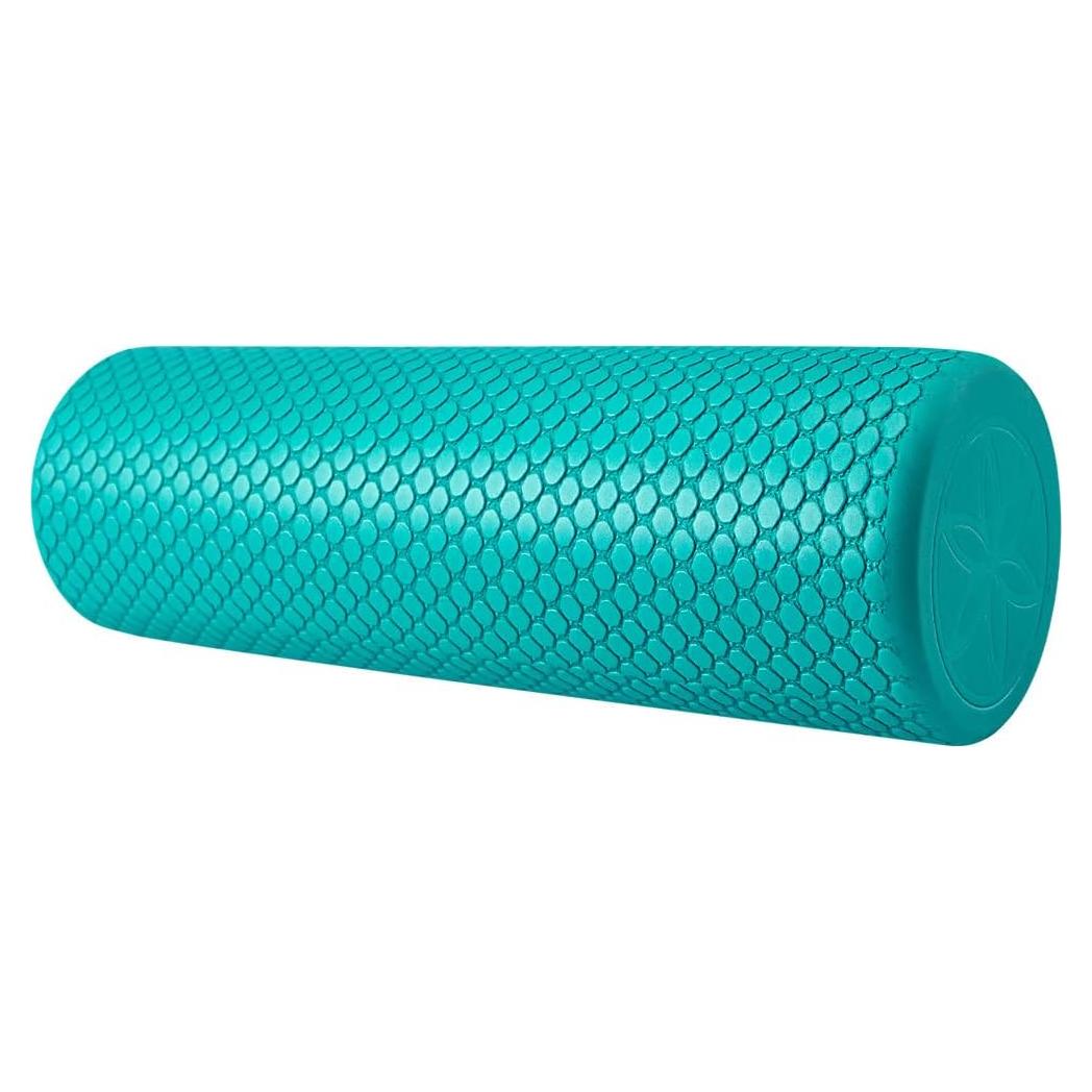 Rodillo de Espuma Compacto Gaiam 30.48 cm Verde Azulado