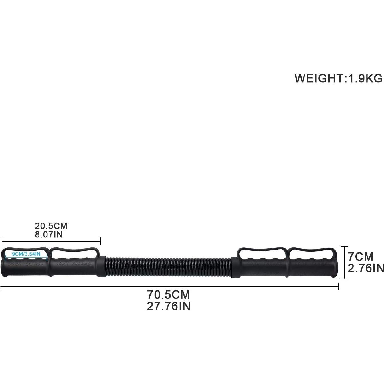 Barra Twister INNOLIFE Ajustable 25-45 kg para Ejercicio
