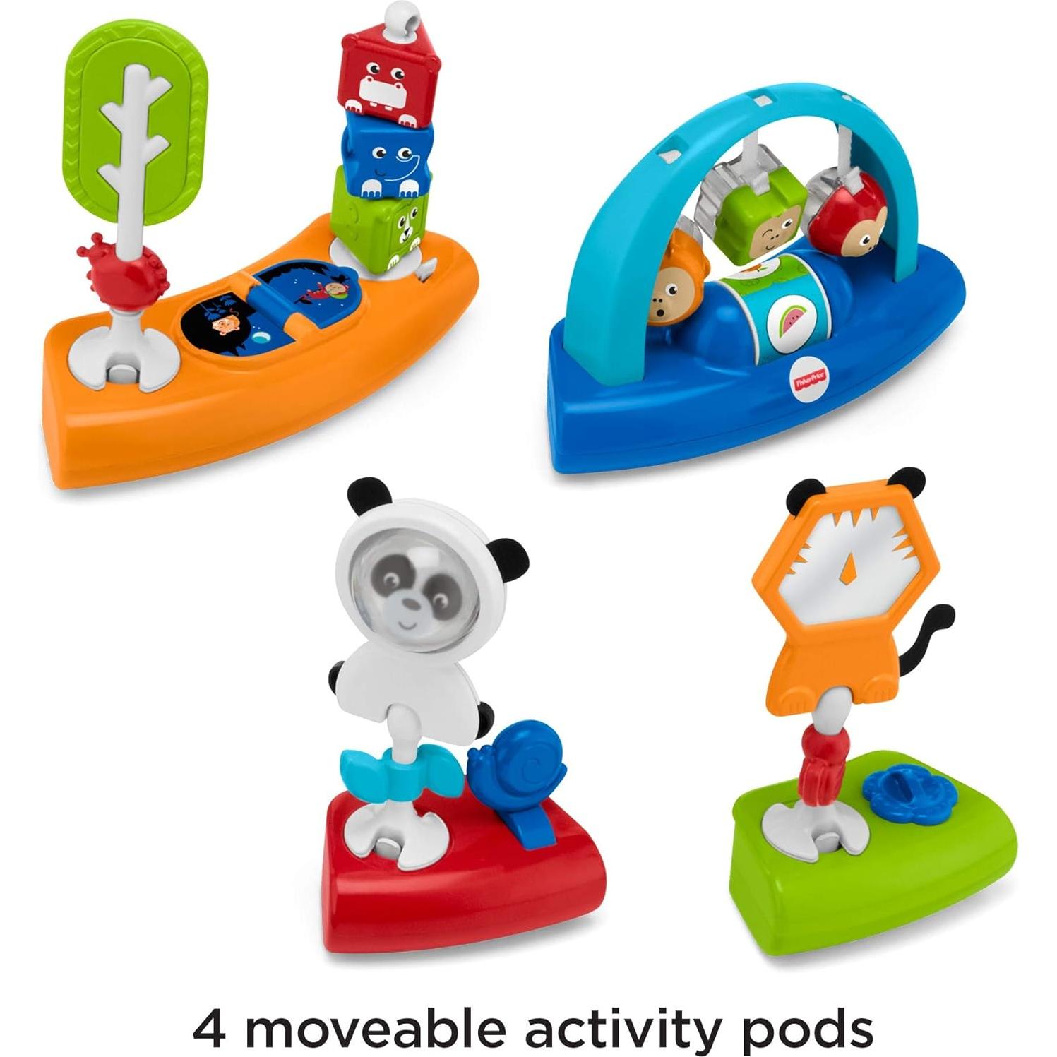 Centro de Actividades 3-en-1 Fisher-Price Rugido Retro