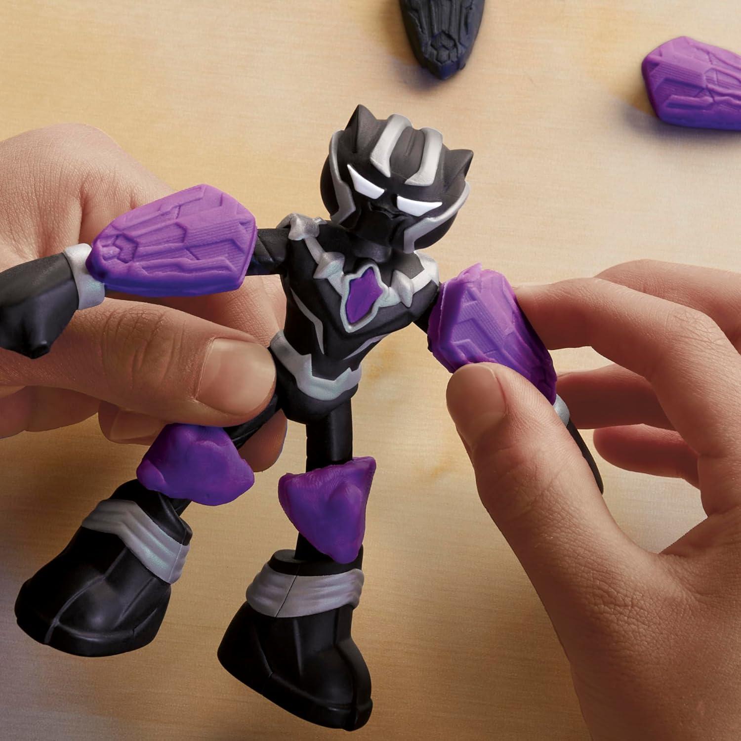 Play-Doh Marvel Pantera Negra Figura Flexible y Accesorios