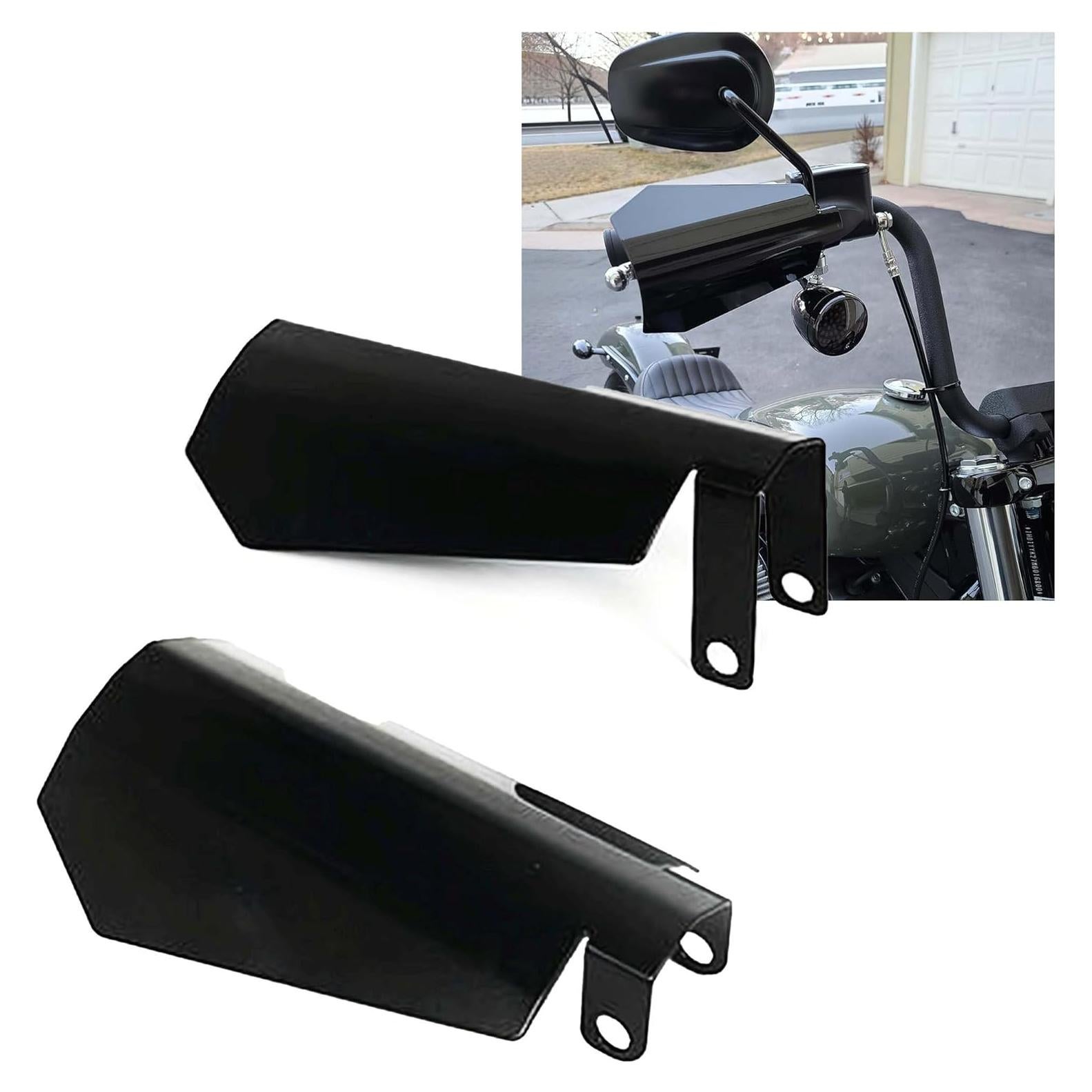 Guardabarros de Motocicleta Cyreedom Negro para Harley 2007-2023