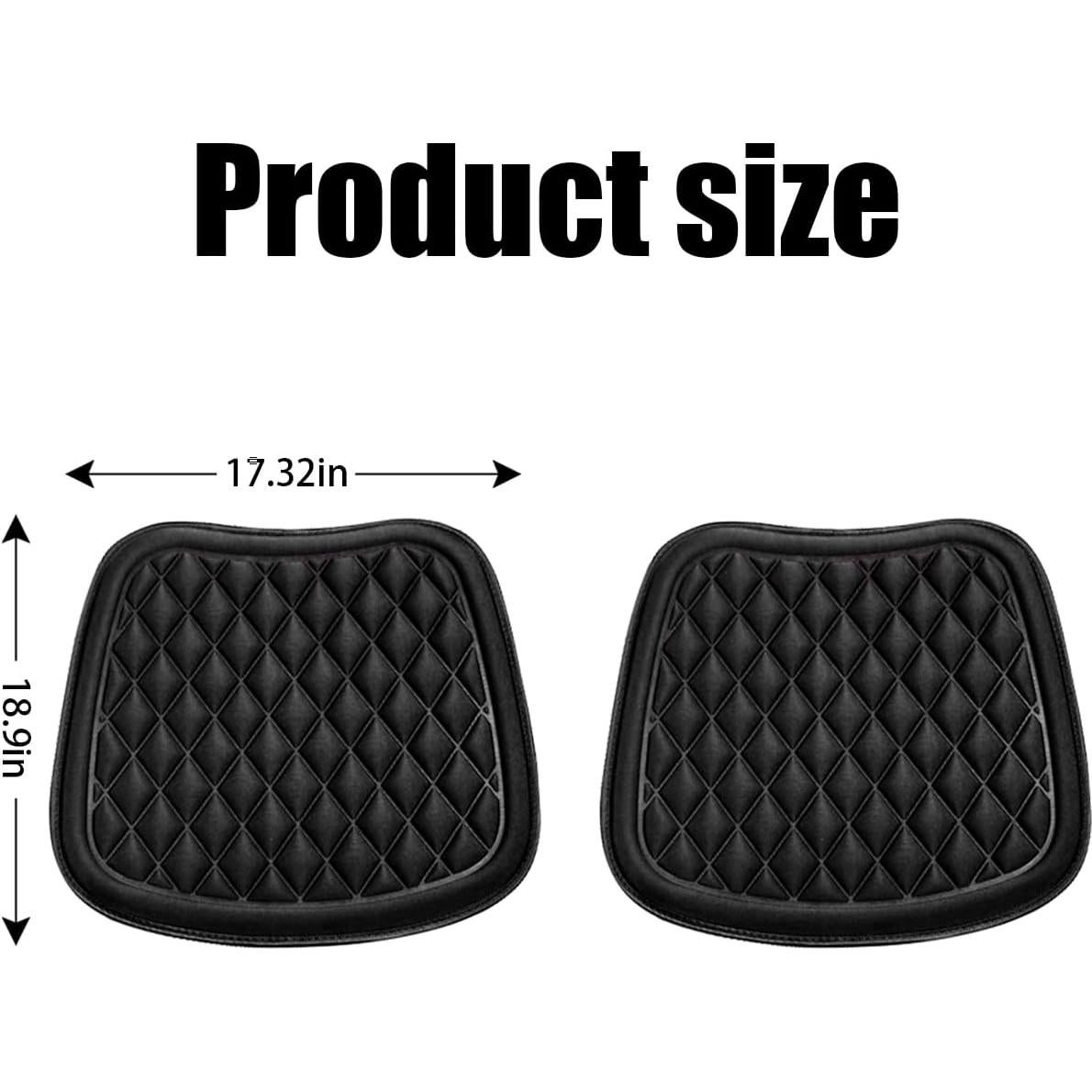 Fundas de Asiento de Coche BESULEN - Paquete de 2, Negro