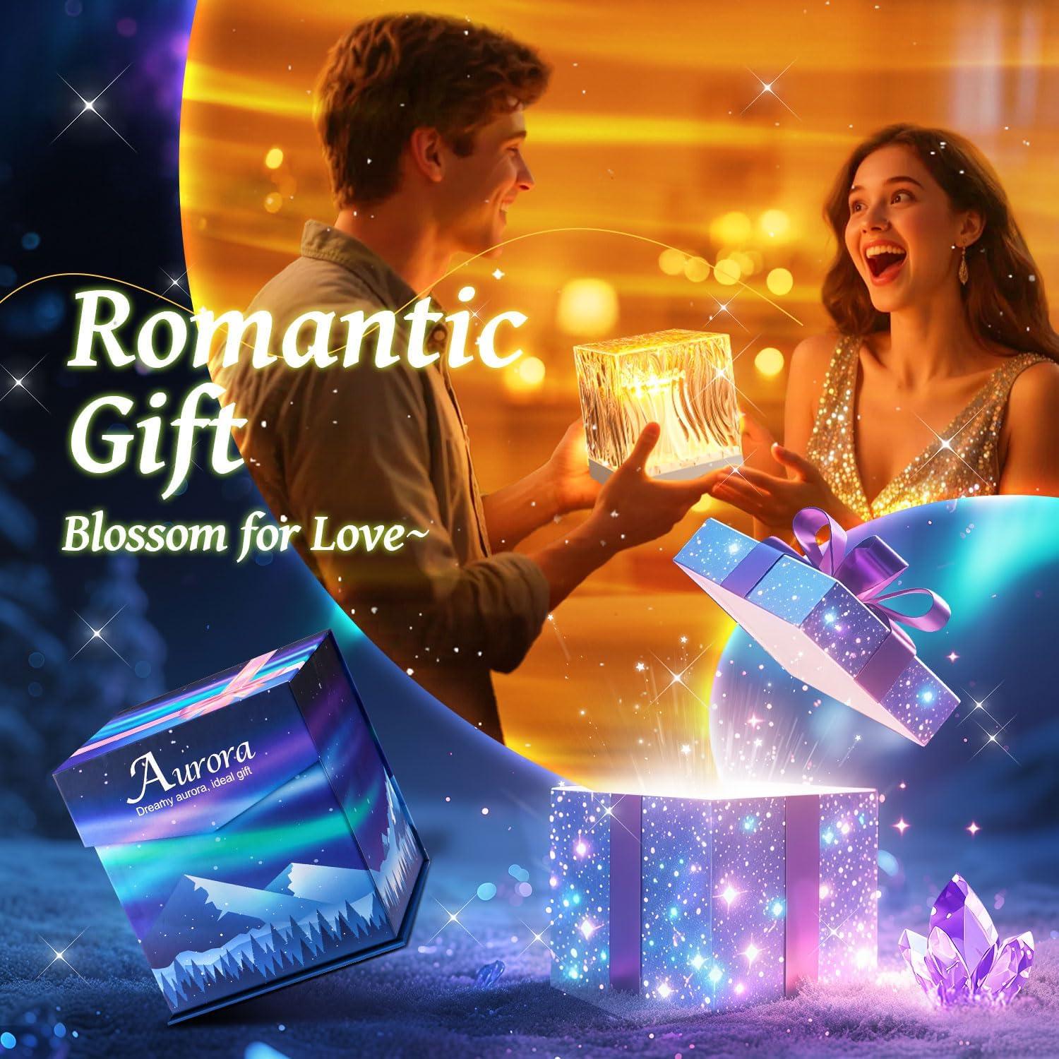 Proyector de Luces del Norte Mubarek WH-E22, 18 Colores, 162 Modos