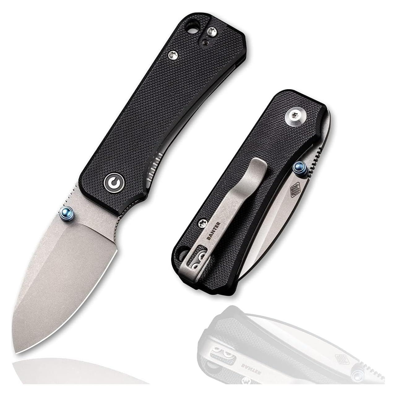 Cuchillo Plegable CIVIVI Baby Banter 5.94 cm Titanio C19068S-1