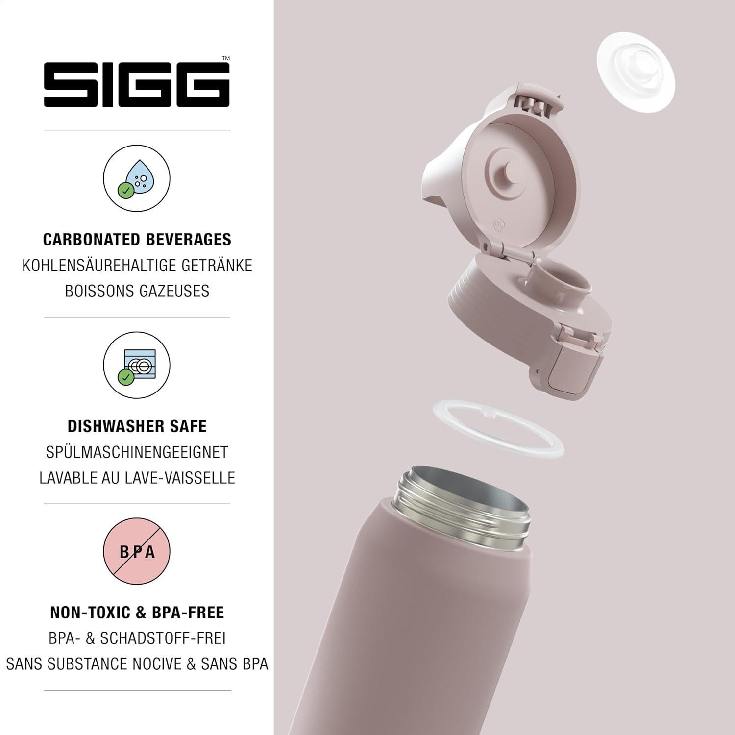 Botella de Agua Aislada SIGG Shield Therm 0.75L Acero Inoxidable