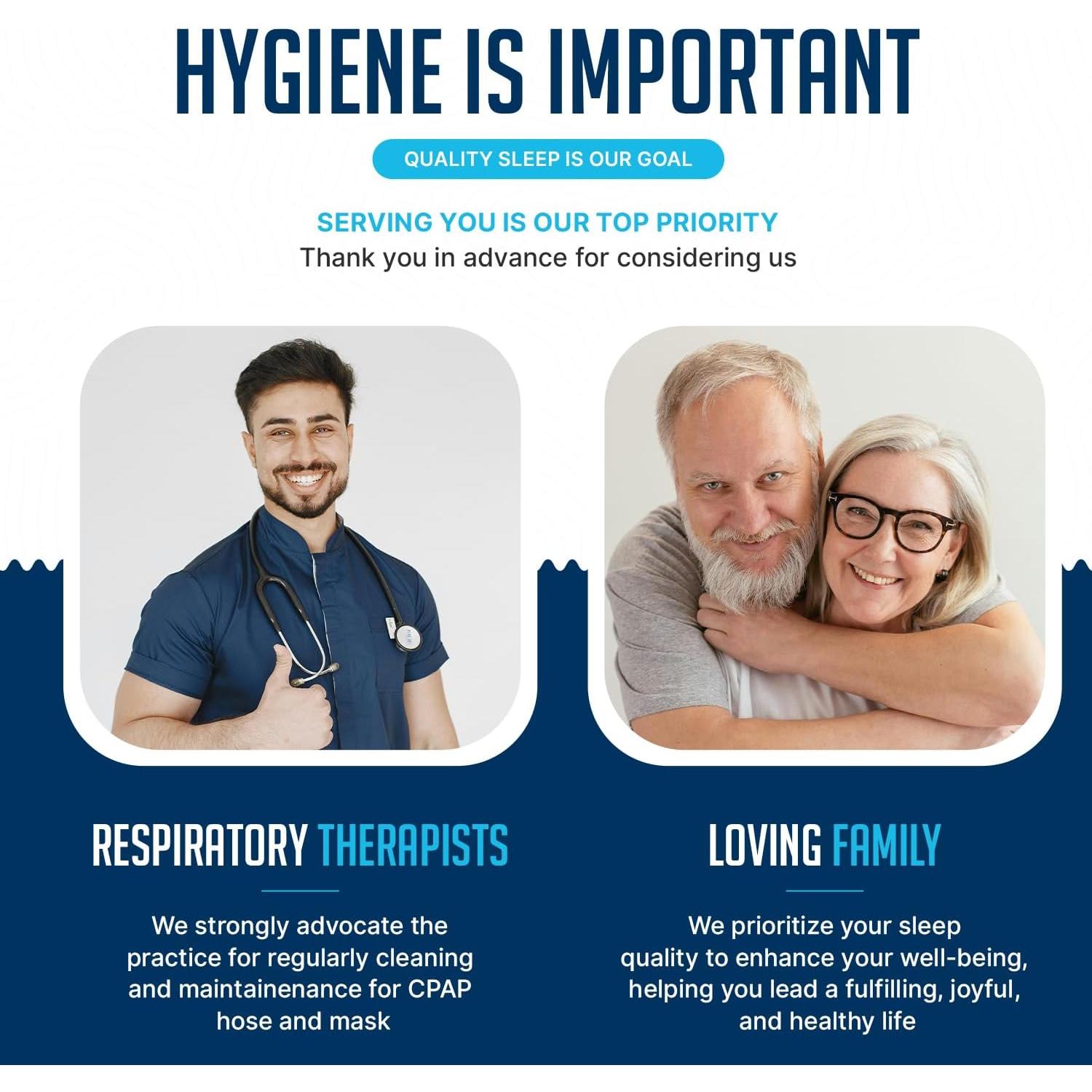 Kit de Limpieza CPAP RawRock con Cepillo y Cubeta Plegable