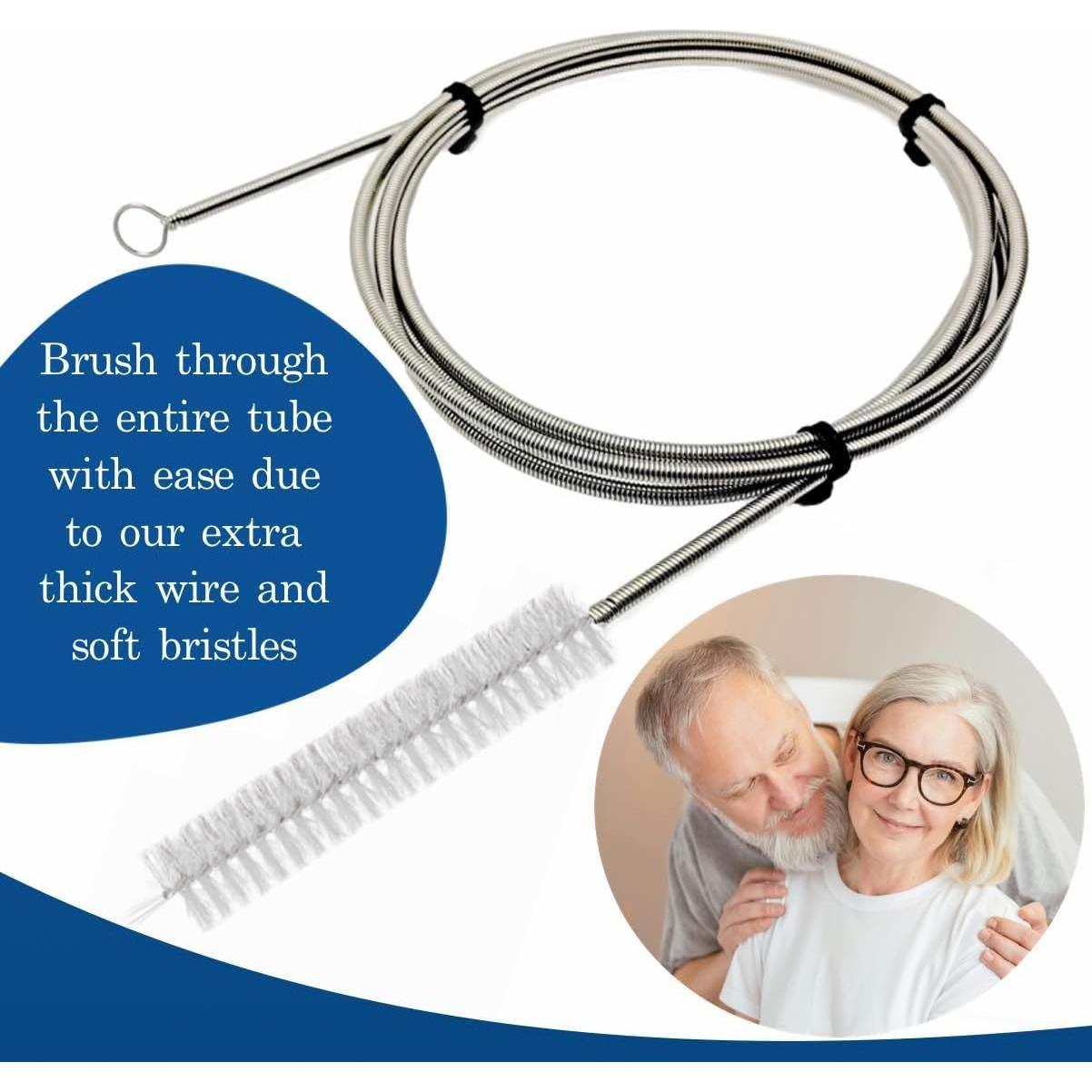 Kit de Limpieza CPAP RawRock con Cepillo y Cubeta Plegable