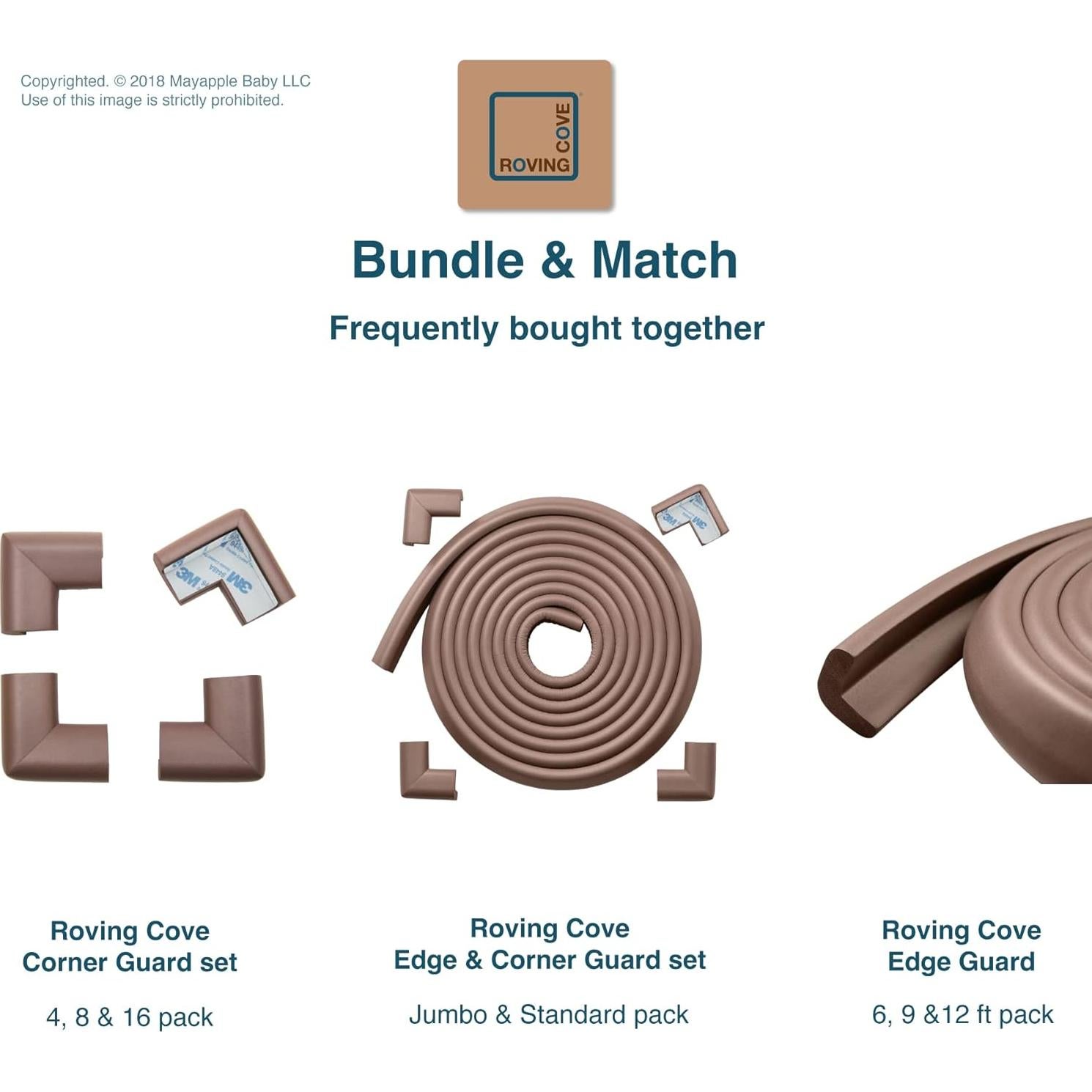 Protector de Esquinas Roving Cove 15 pies Espuma Caucho NBR