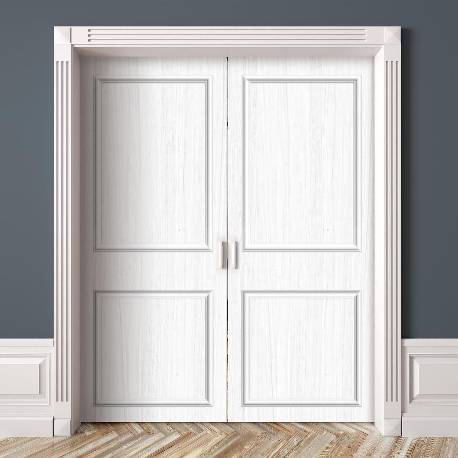 Kit de Moldura de Puerta Autoadhesiva Colingmill 10 Piezas