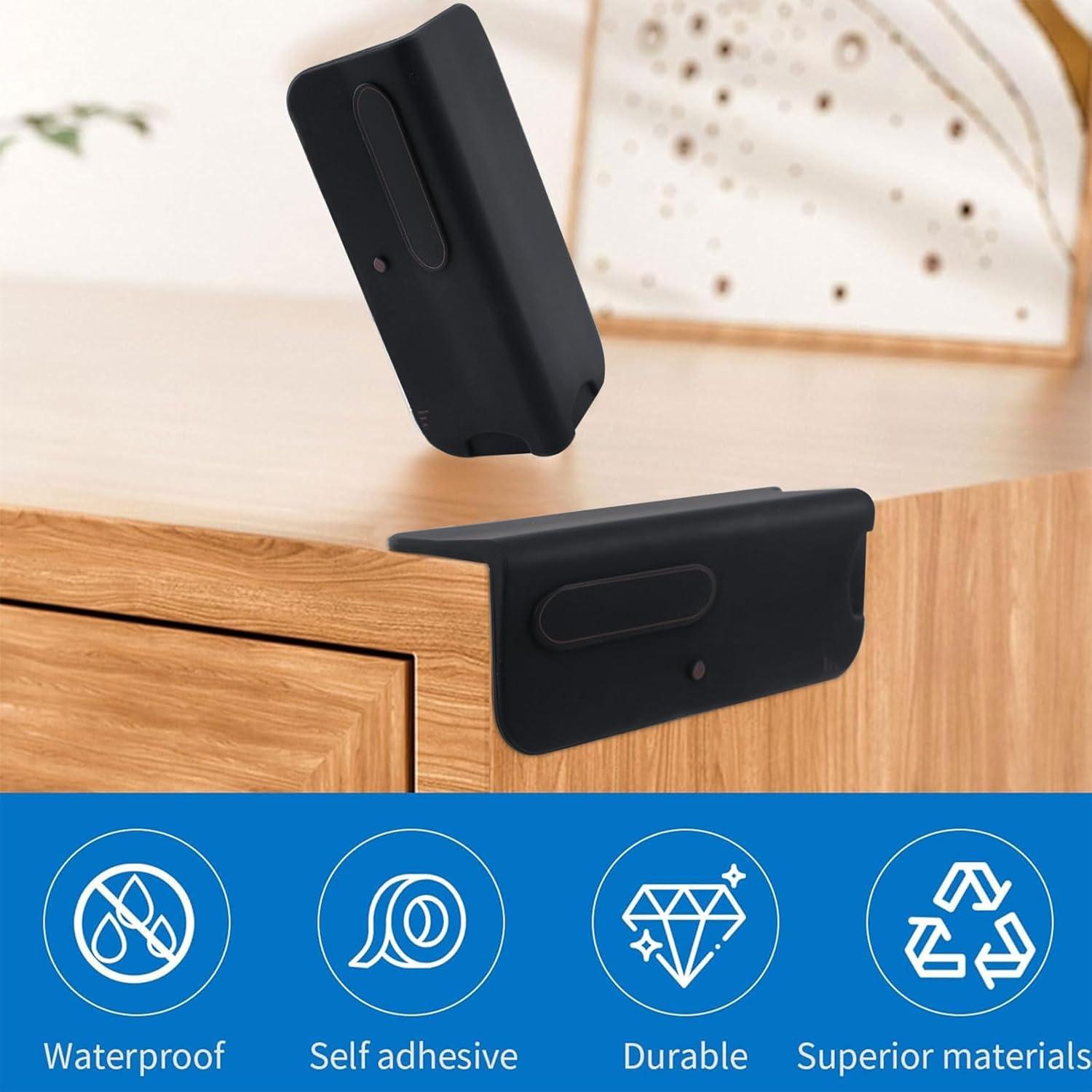 Protector de Esquinas INCREWAY 6 Piezas Silicona Negra