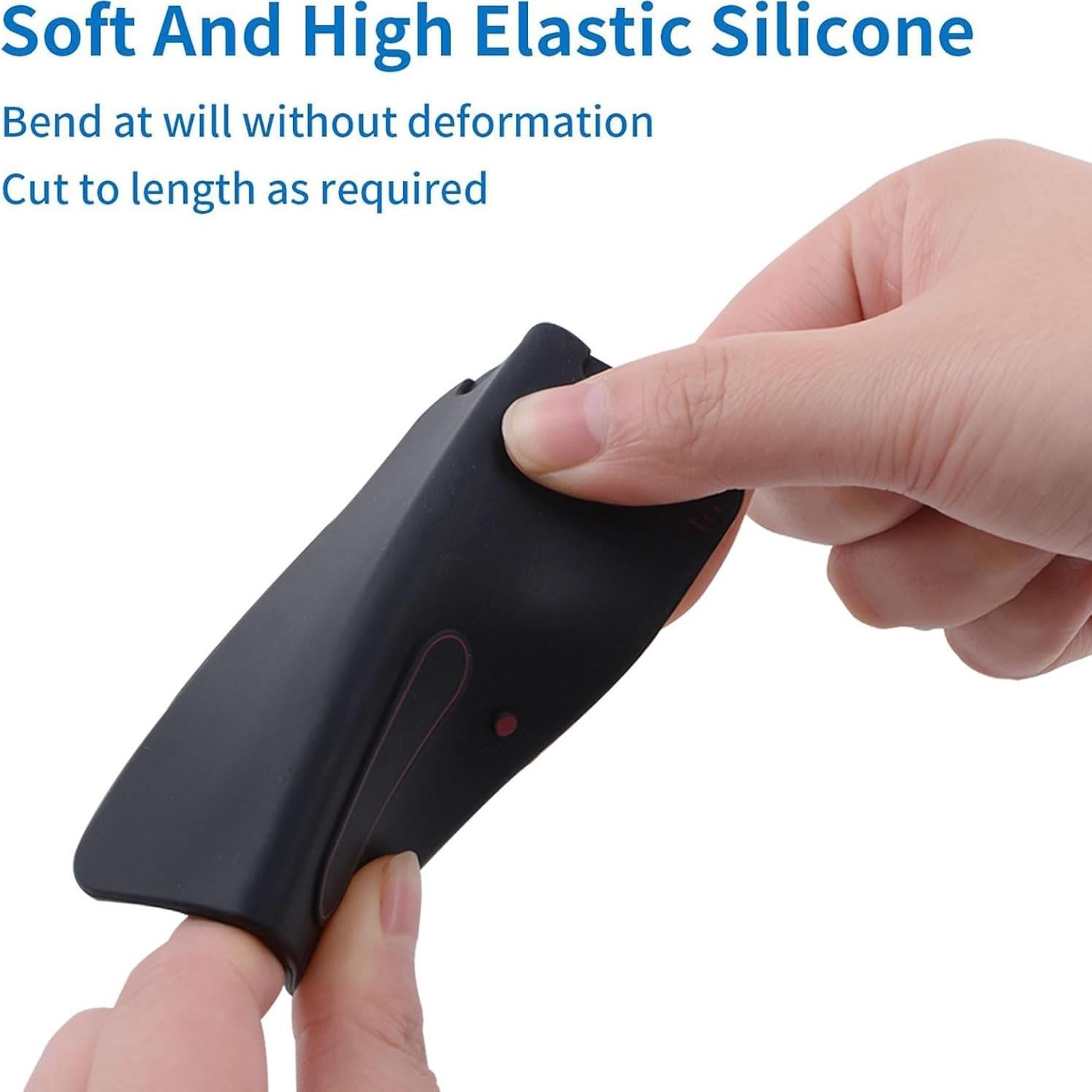 Protector de Esquinas INCREWAY 6 Piezas Silicona Negra