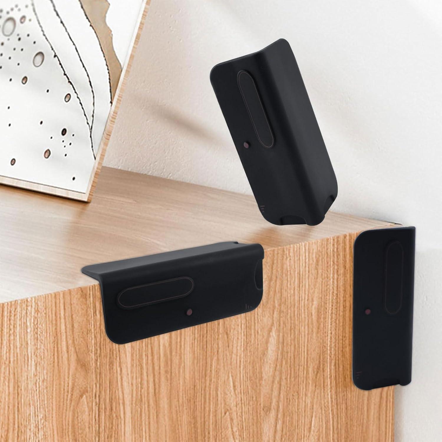 Protector de Esquinas INCREWAY 6 Piezas Silicona Negra