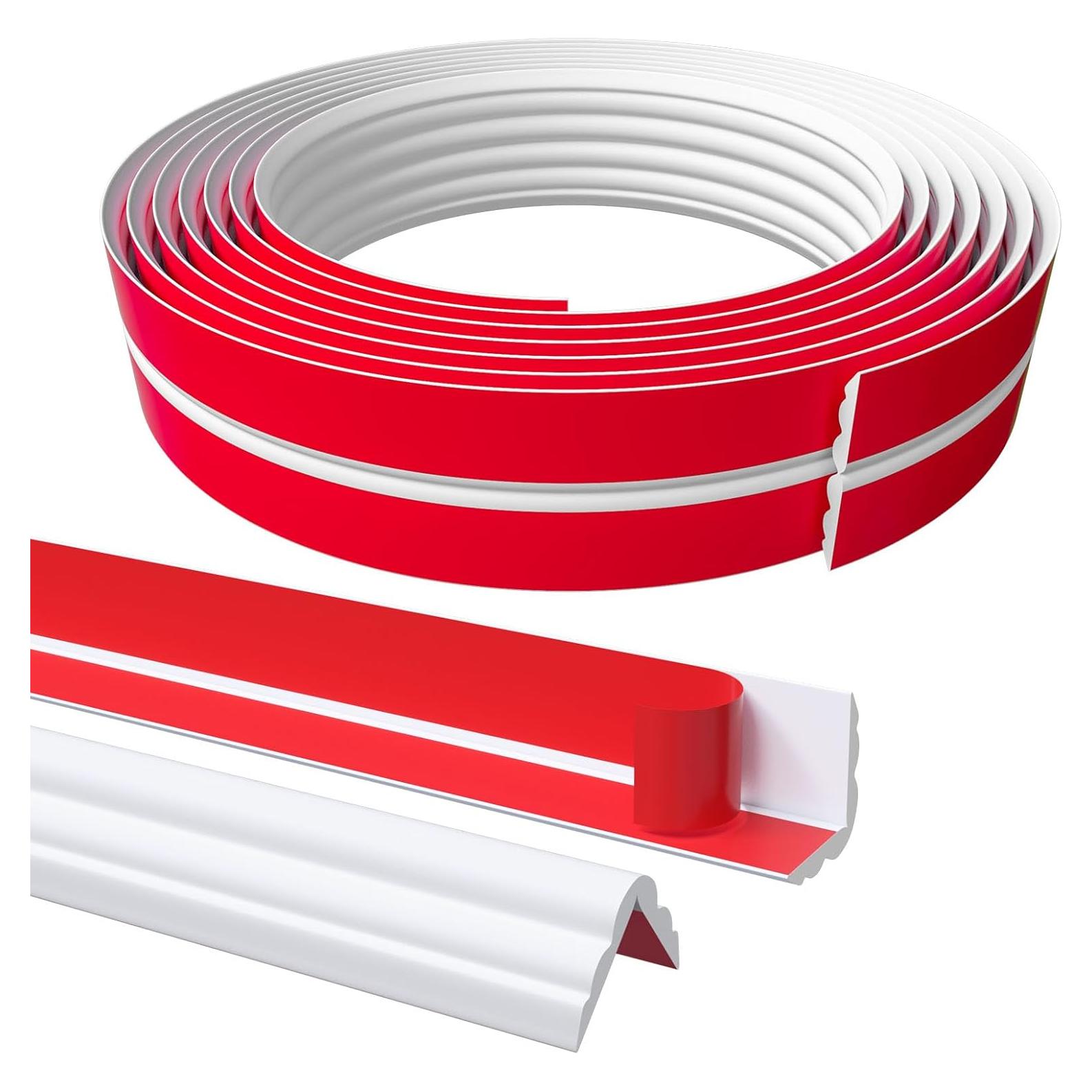 Protector de Esquina de Pared Pluden 2 cm x 3.2 m Autoadhesivo