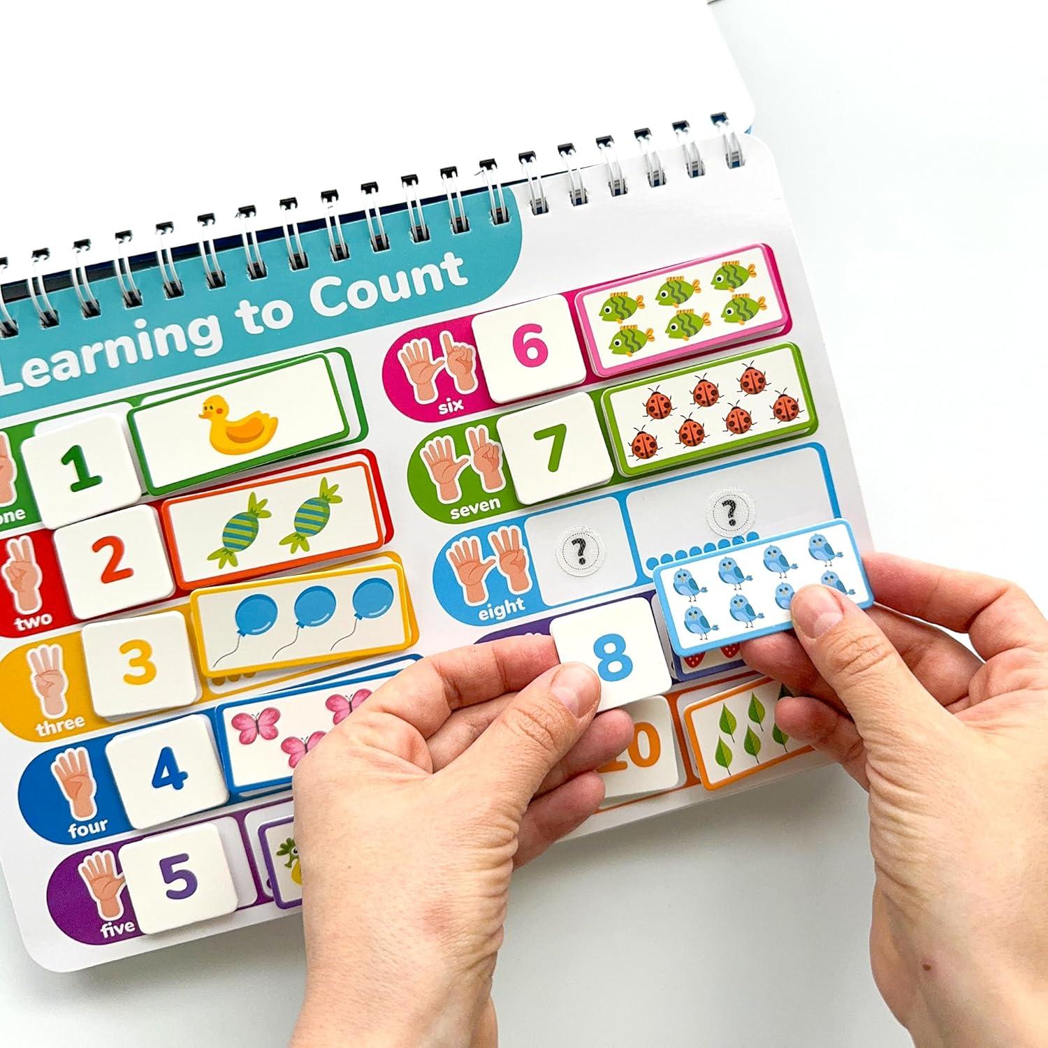 Libro Ocupado Montessori QUOKKA para Niños 3-5 Años