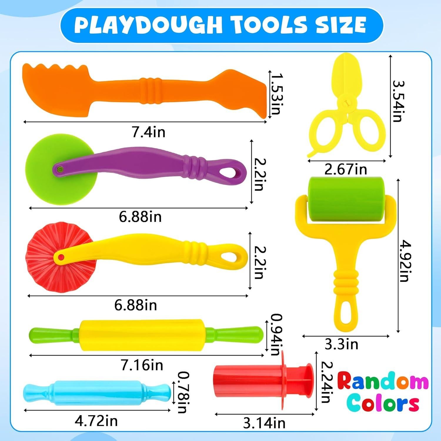 Kit de Herramientas de Plastilina Oun Nana 12 Piezas