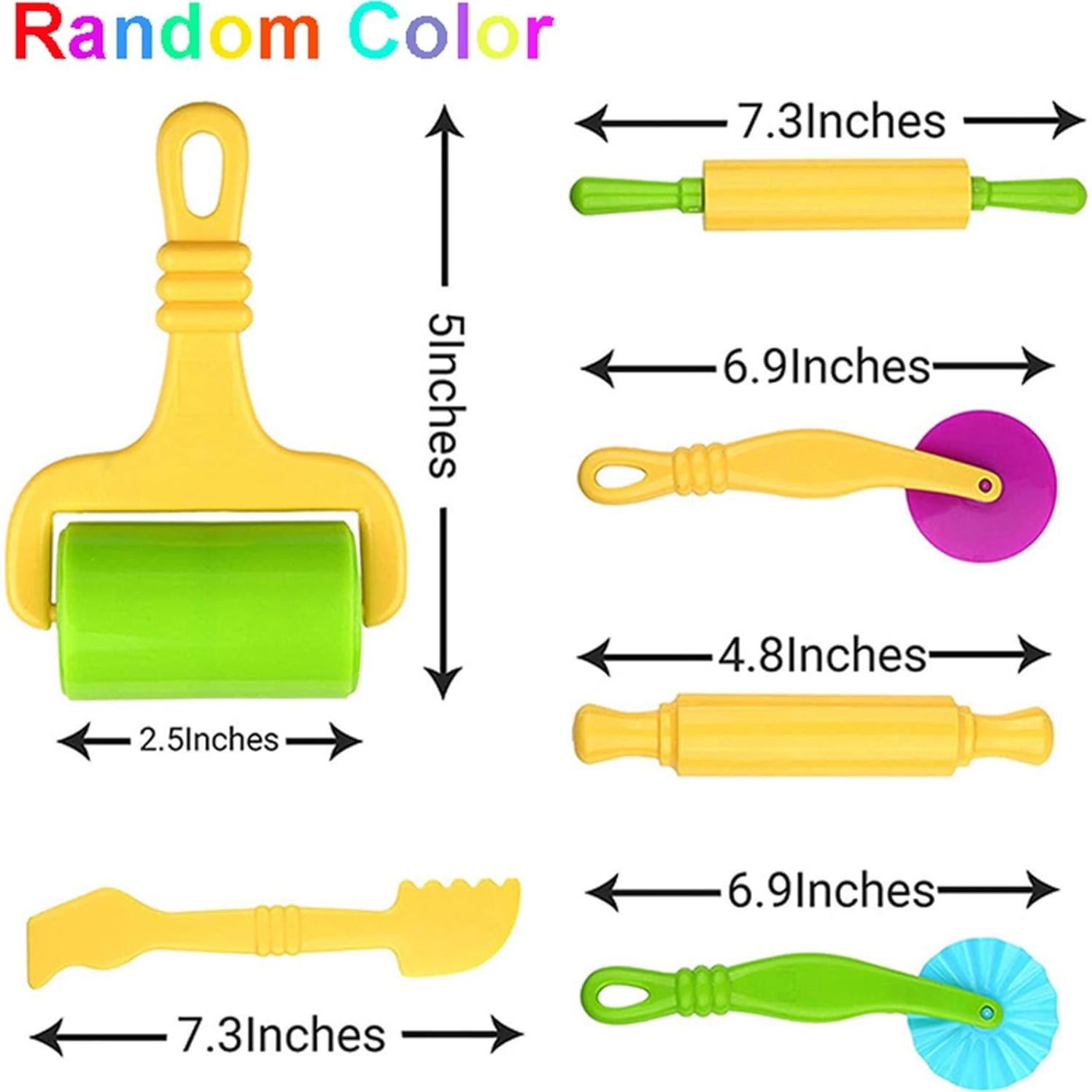 Juego de Herramientas de Plastilina Oun Nana 36 PZS Colores Aleatorios