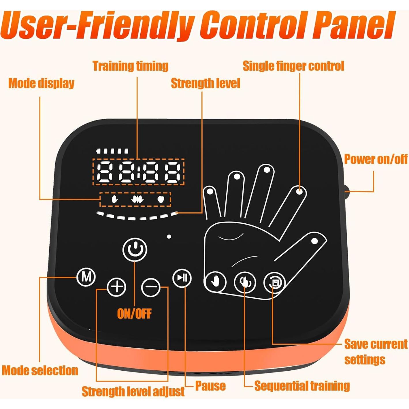 Guantes de Rehabilitación Cooyou para Mano Izquierda