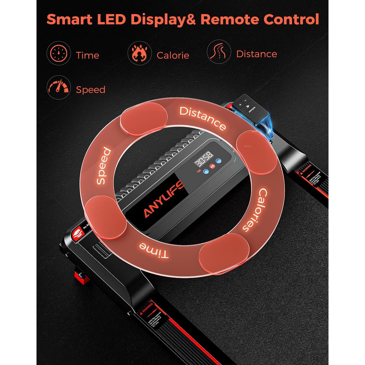 Caminadora Anylife 480D-A Inclinada Bajo Escritorio 150kg