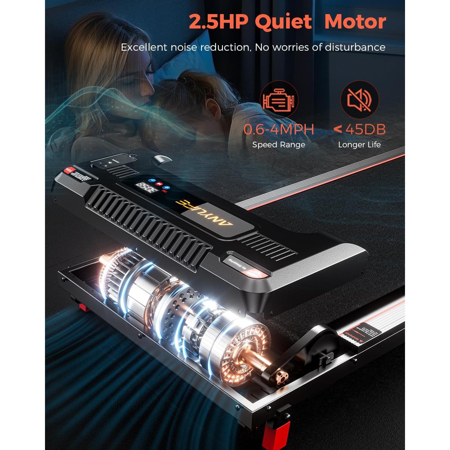 Caminadora Anylife 480D-A Inclinada Bajo Escritorio 150kg