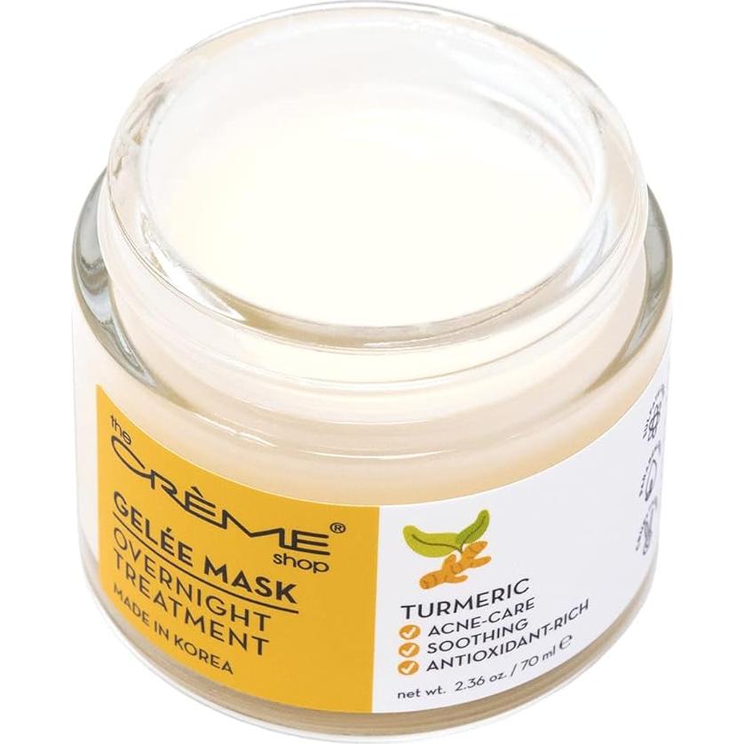 Mascarilla de Gel Nocturna Crème Cuidado Piel Coreano 67g Cúrcuma