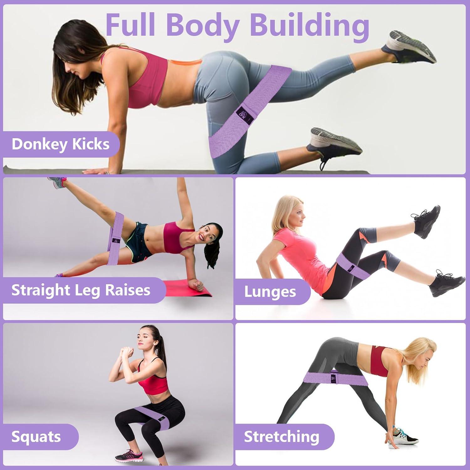 Juego de Bandas de Resistencia CFX - 3 Niveles Antideslizantes