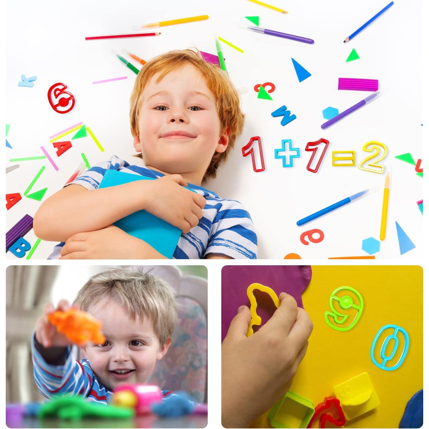 Kit de Cortadores de Masa RIMOBUL 15 Números Coloridos