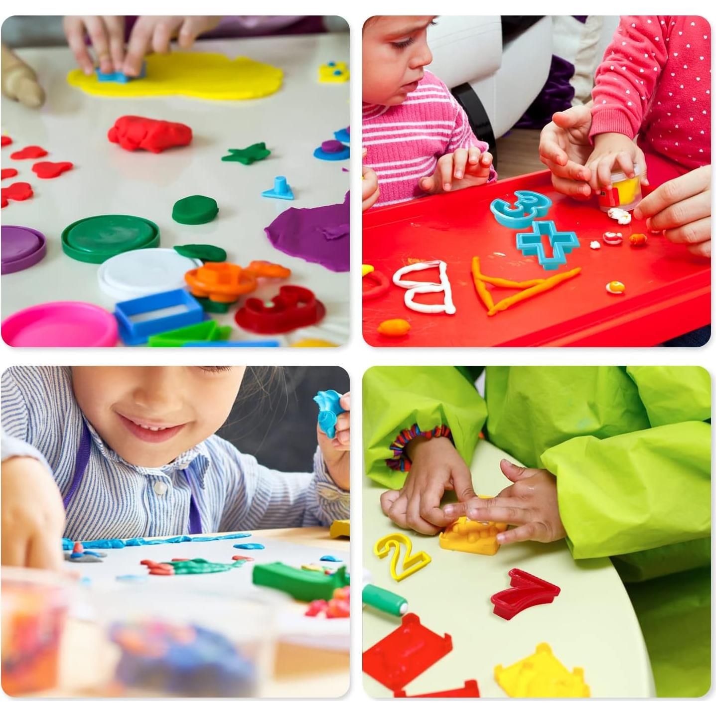 Kit de Cortadores de Masa RIMOBUL 15 Números Coloridos