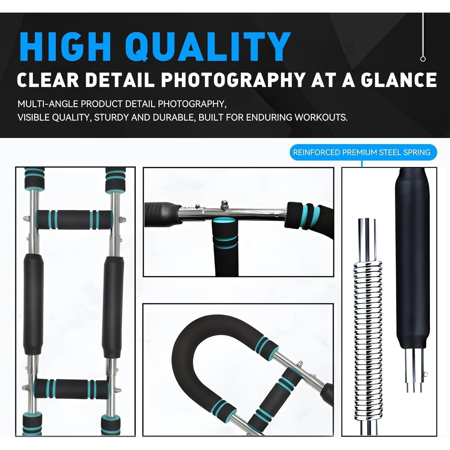 Entrenador de brazos Saker Twister 40-90lb ajustable para fitness